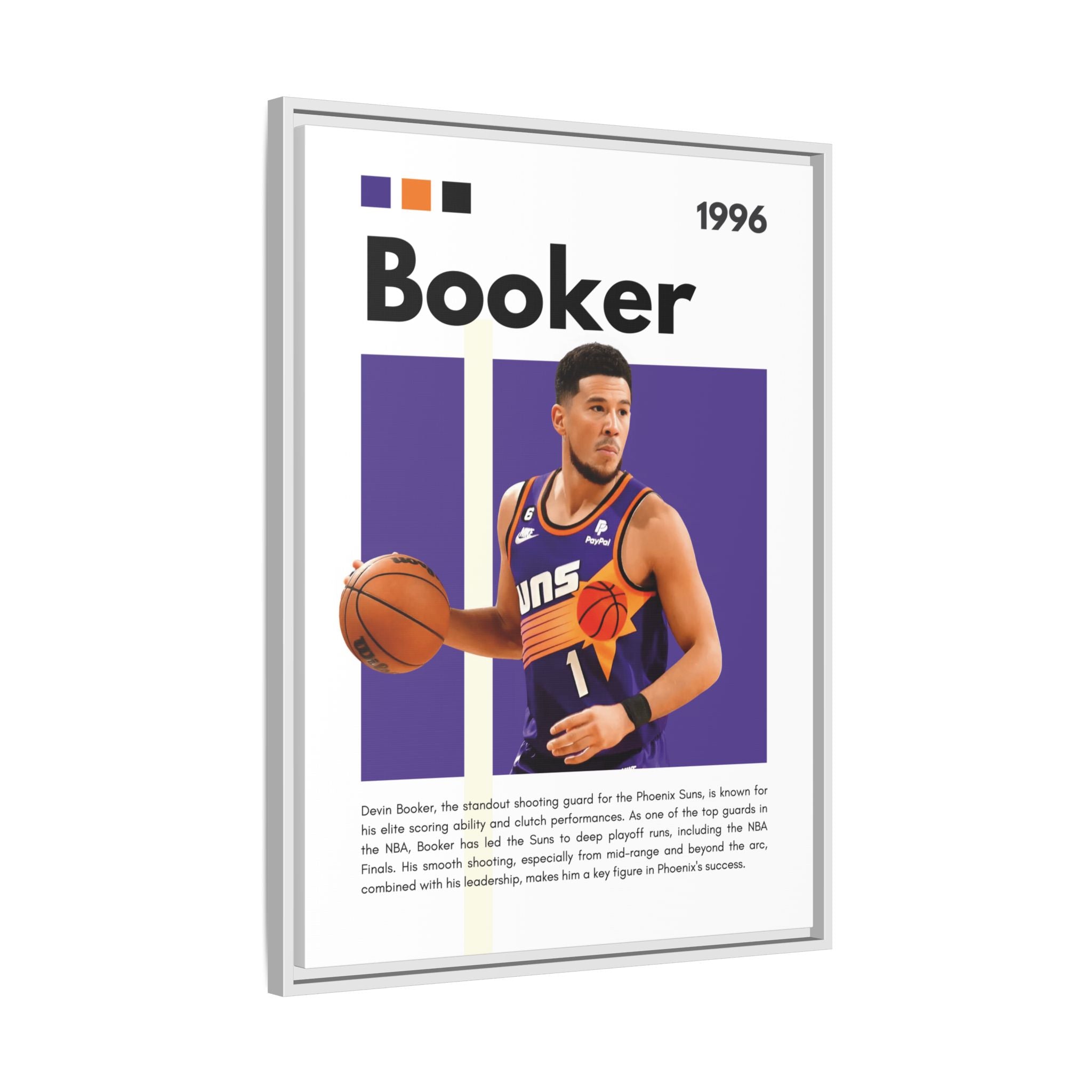 Booker Rising - Canvas Wall Art