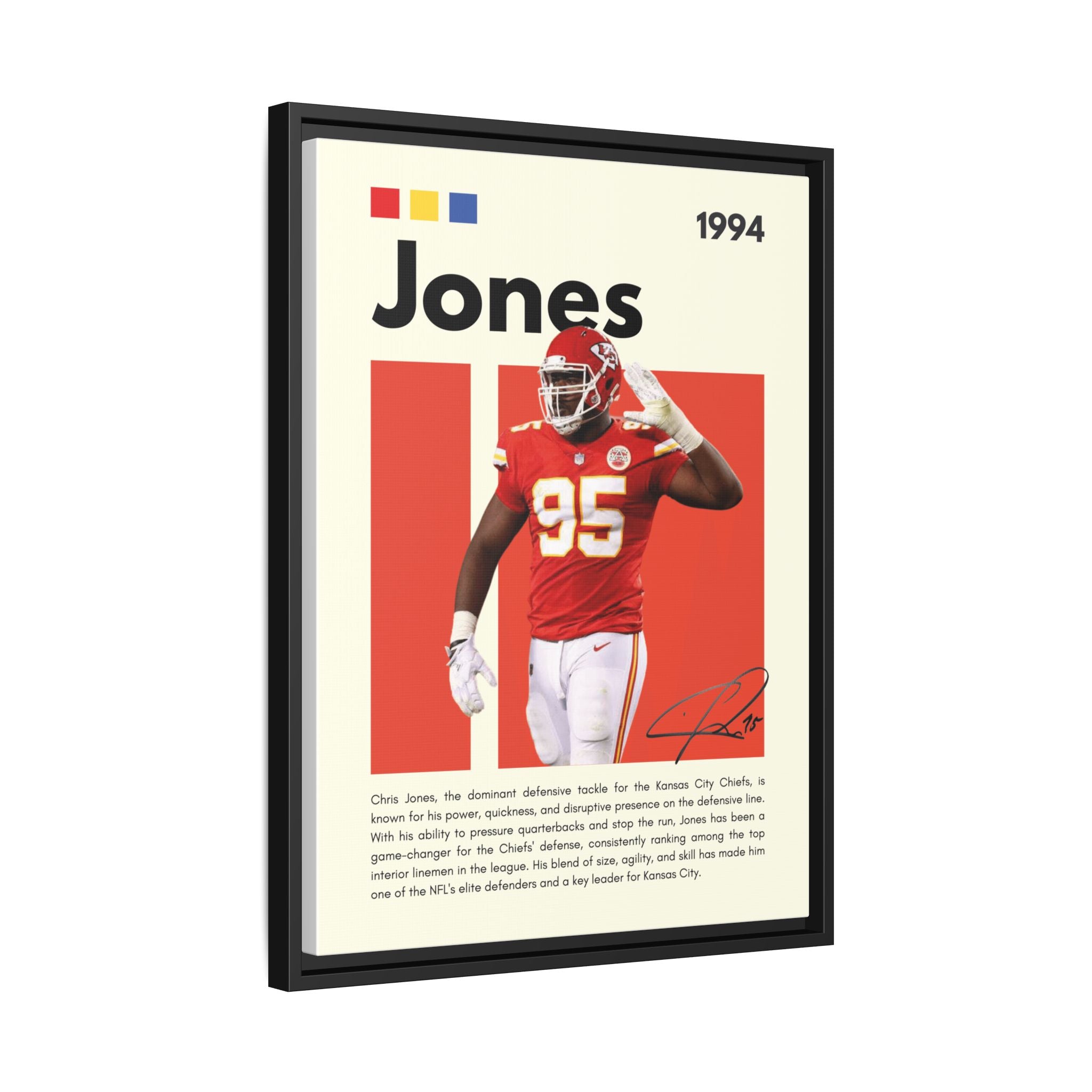 Chiefs Power - Canvas Wall Art