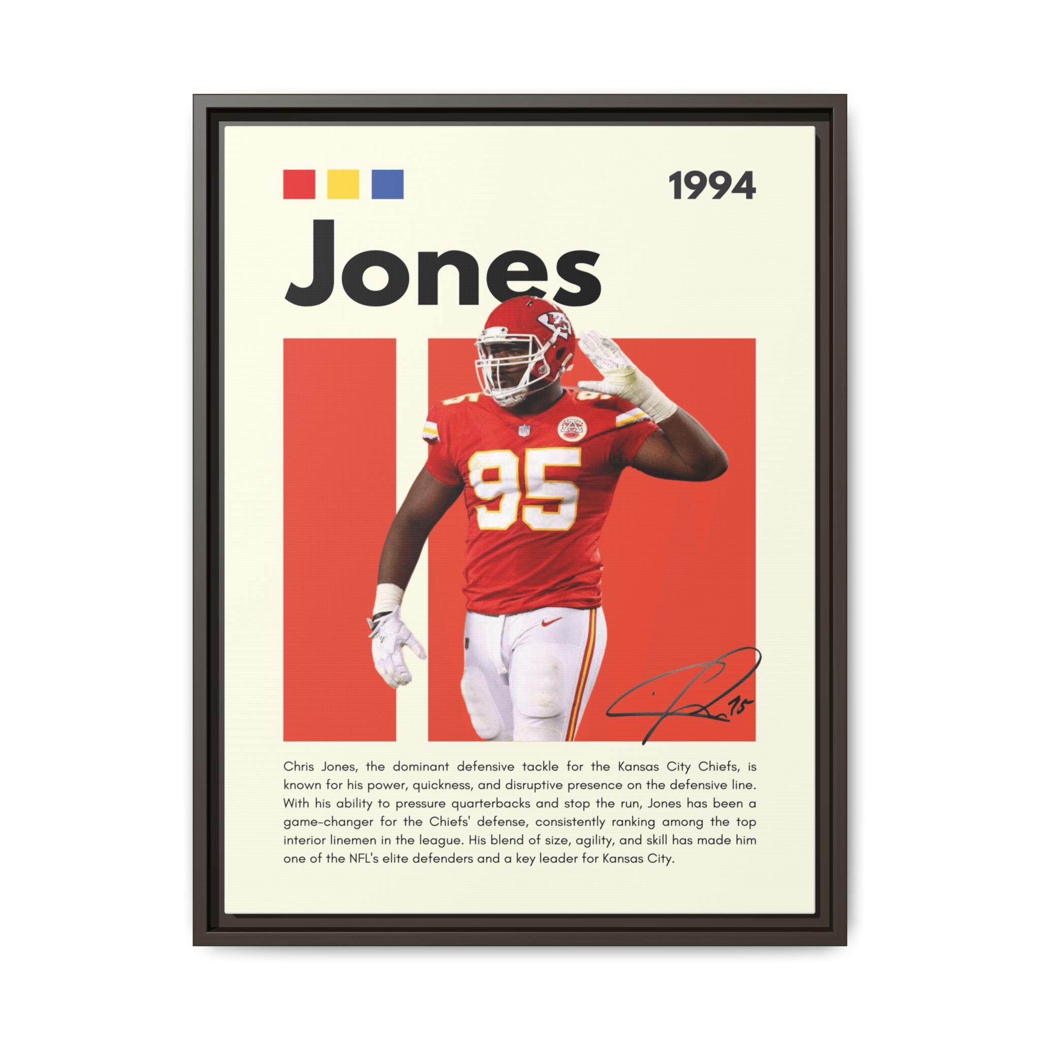Chiefs Power - Canvas Wall Art