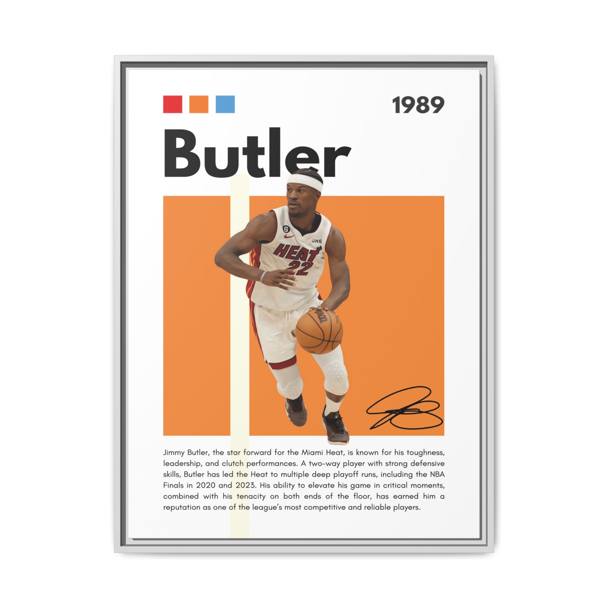 Butler's Blaze - Canvas Wall Art