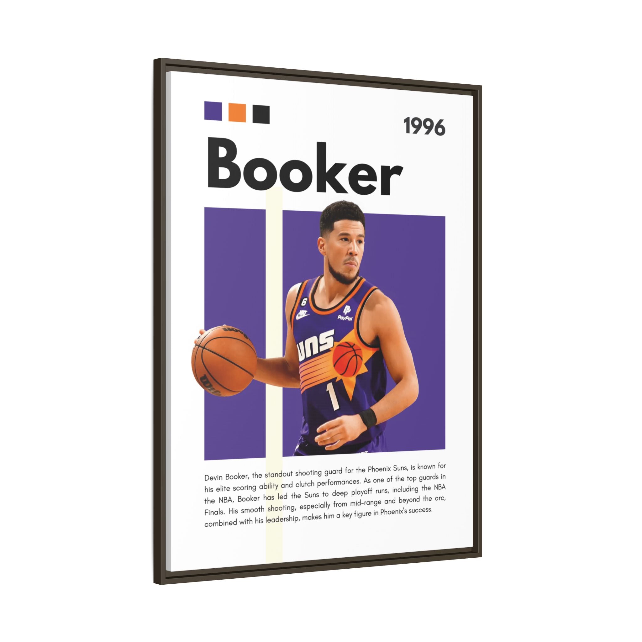 Booker Rising - Canvas Wall Art