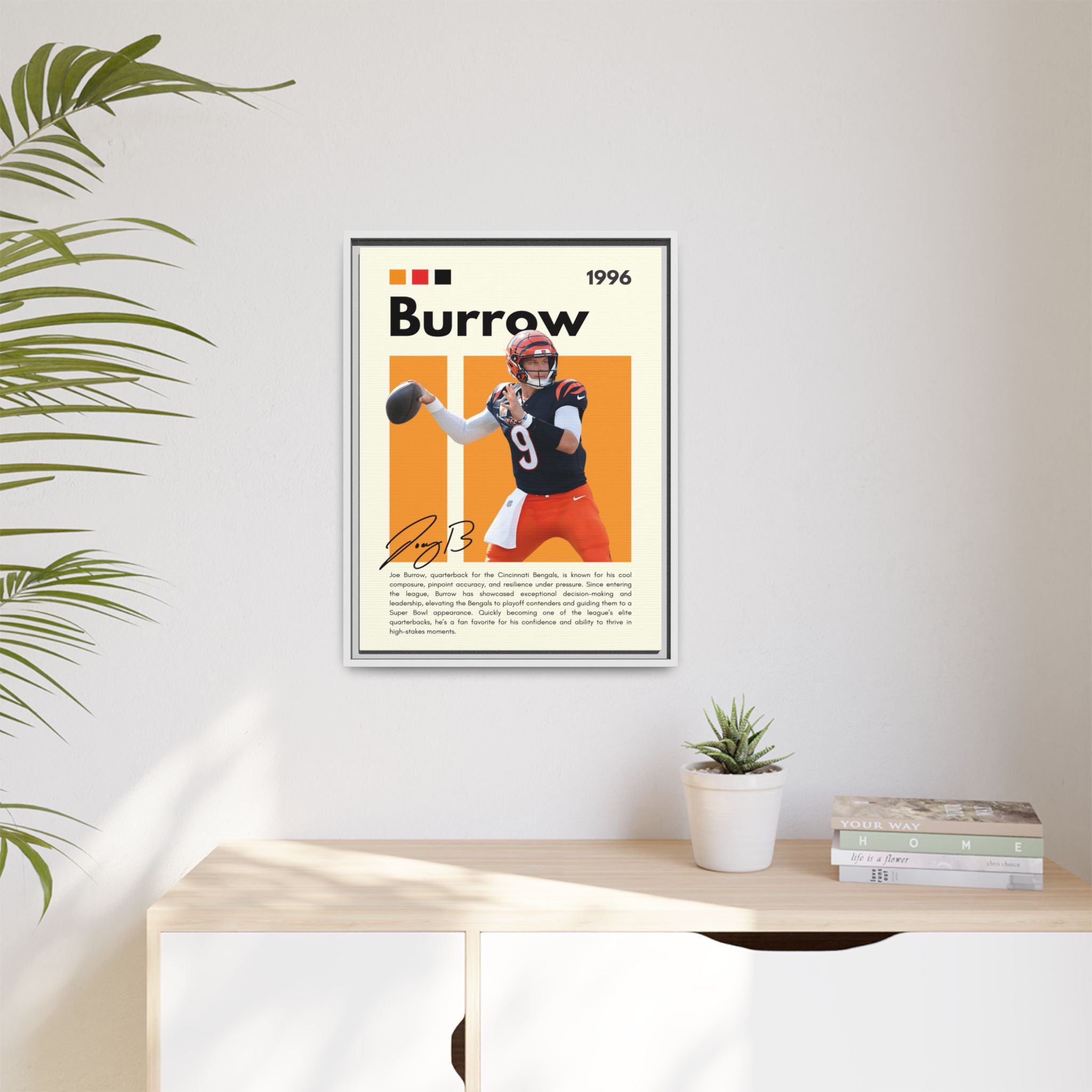 Bengals Blaze - Canvas Wall Art