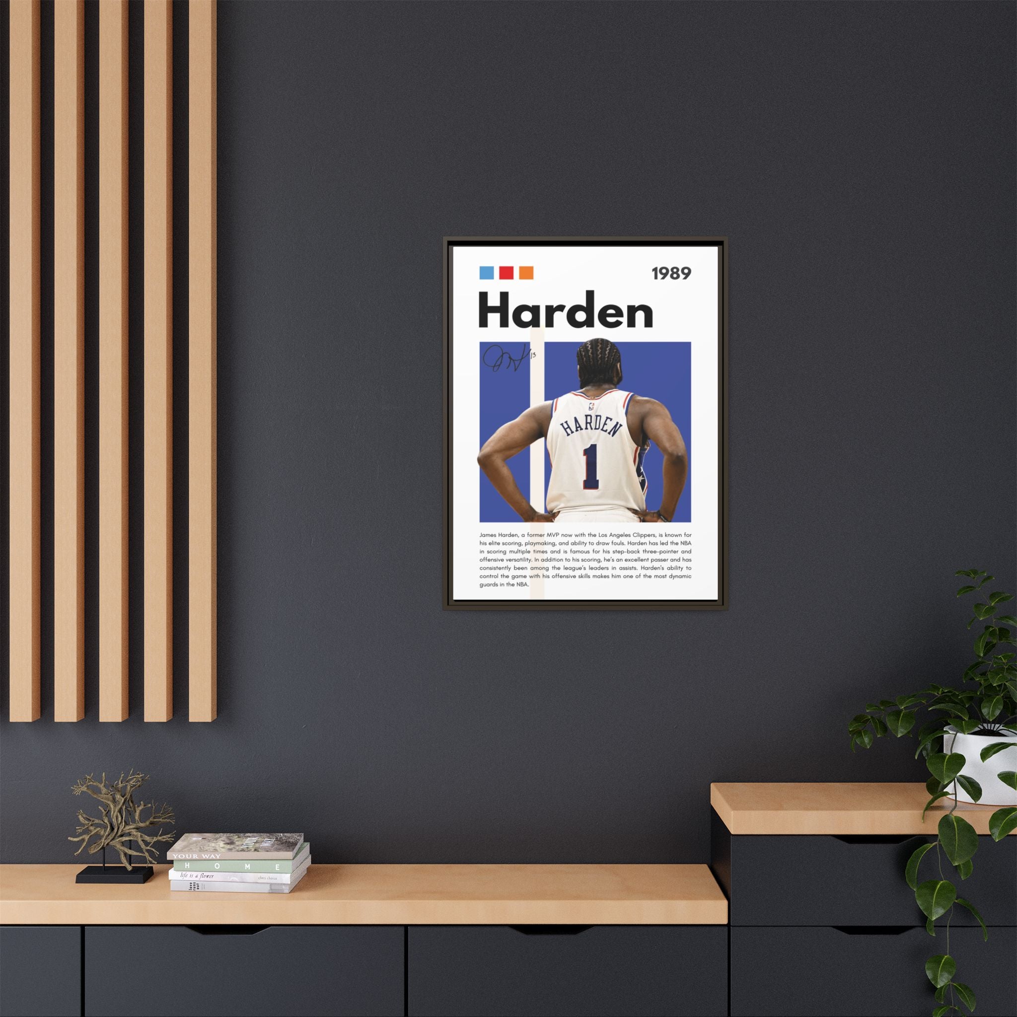 Harden's Stride - Canvas Wall Art