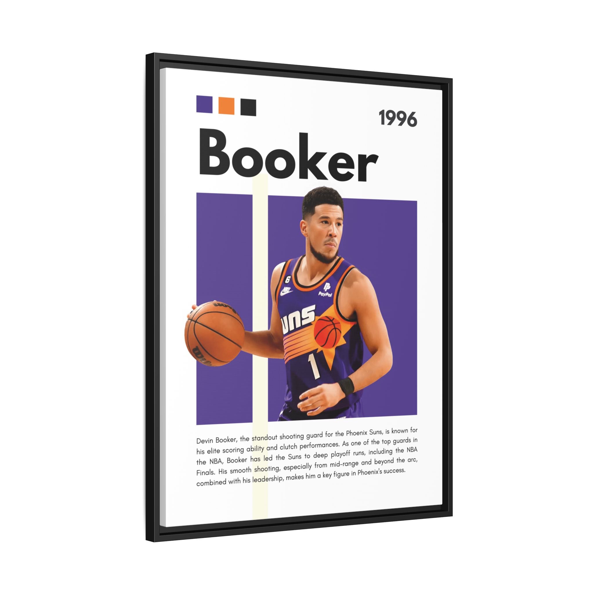 Booker Rising - Canvas Wall Art