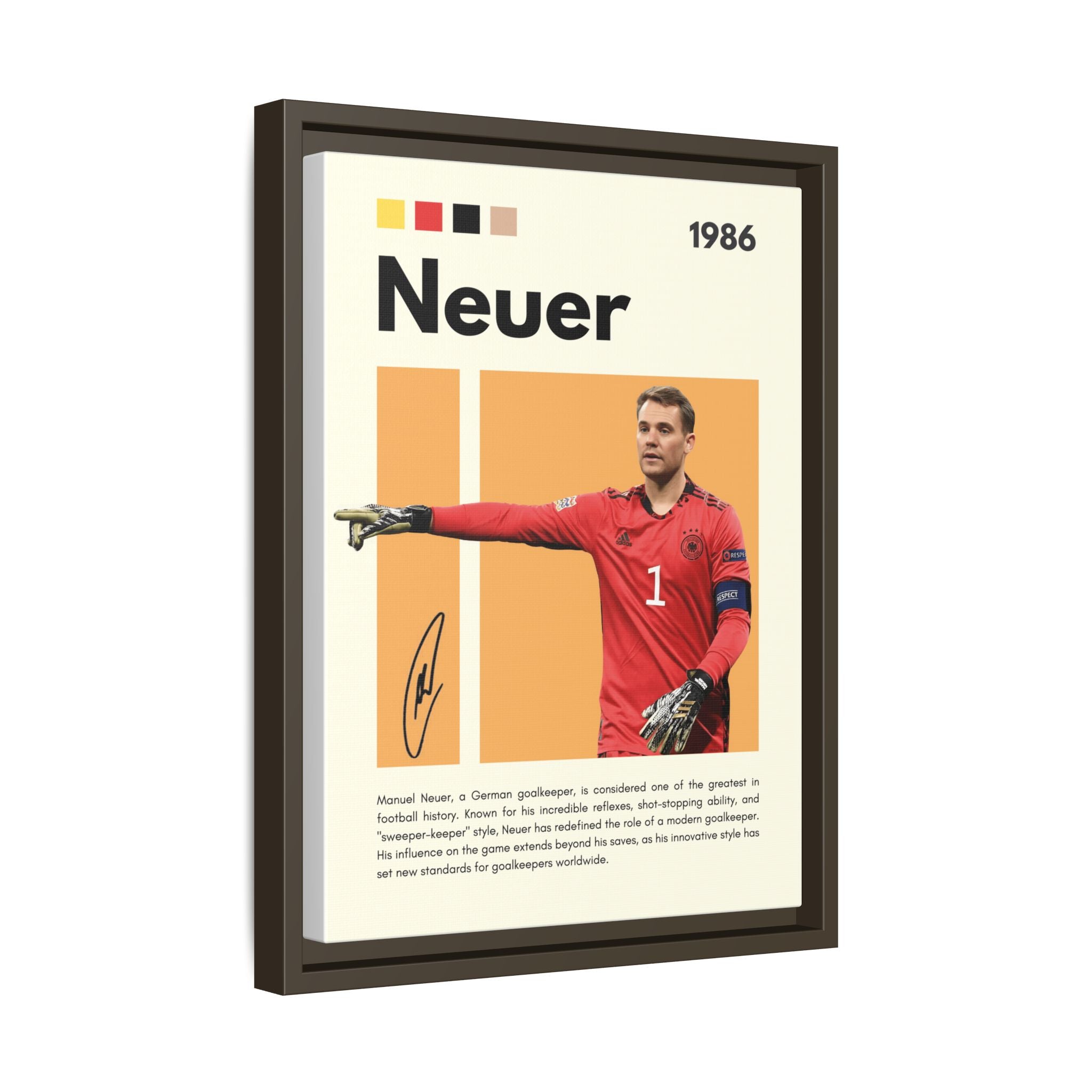 Guardian of the Goal - Canvas Wall Art