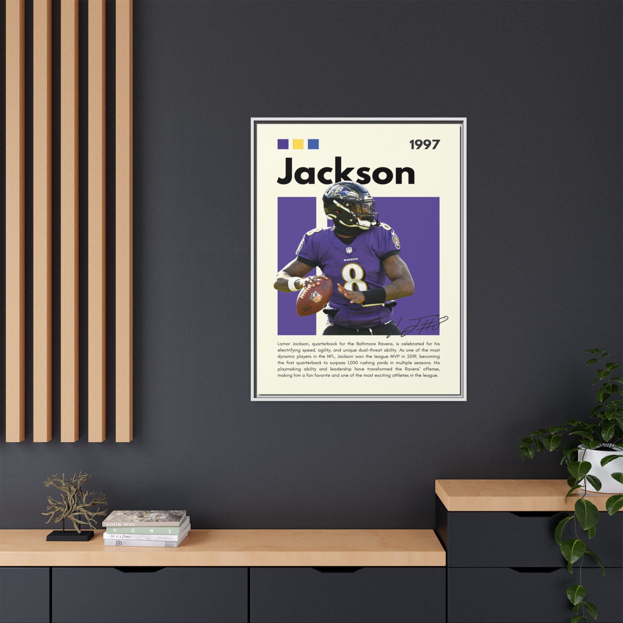 Lamar Lightning - Canvas Wall Art