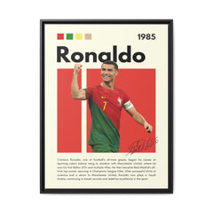 Ronaldo: King of Football - Canvas Wall Art