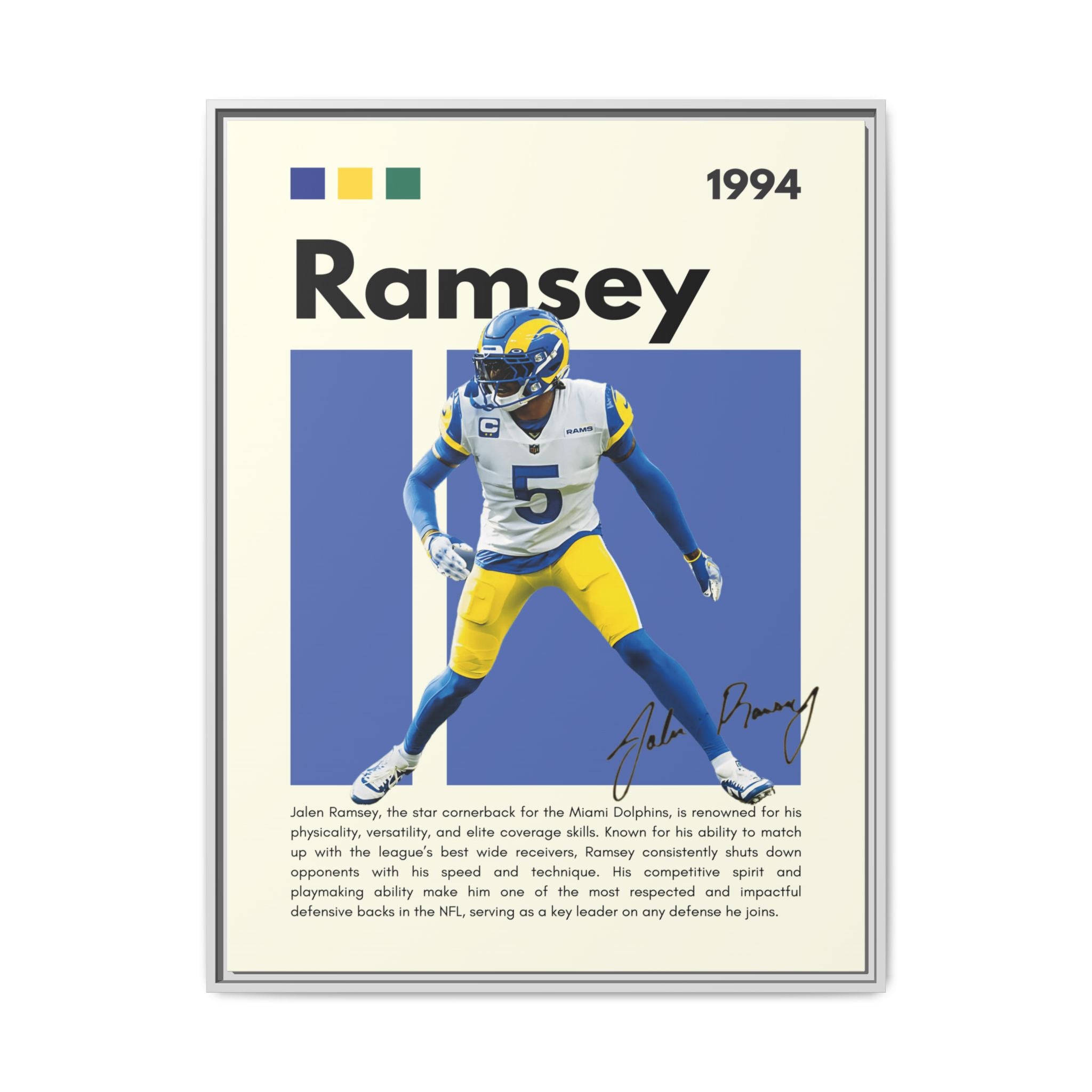 Ramsey's Reign - Canvas Wall Art