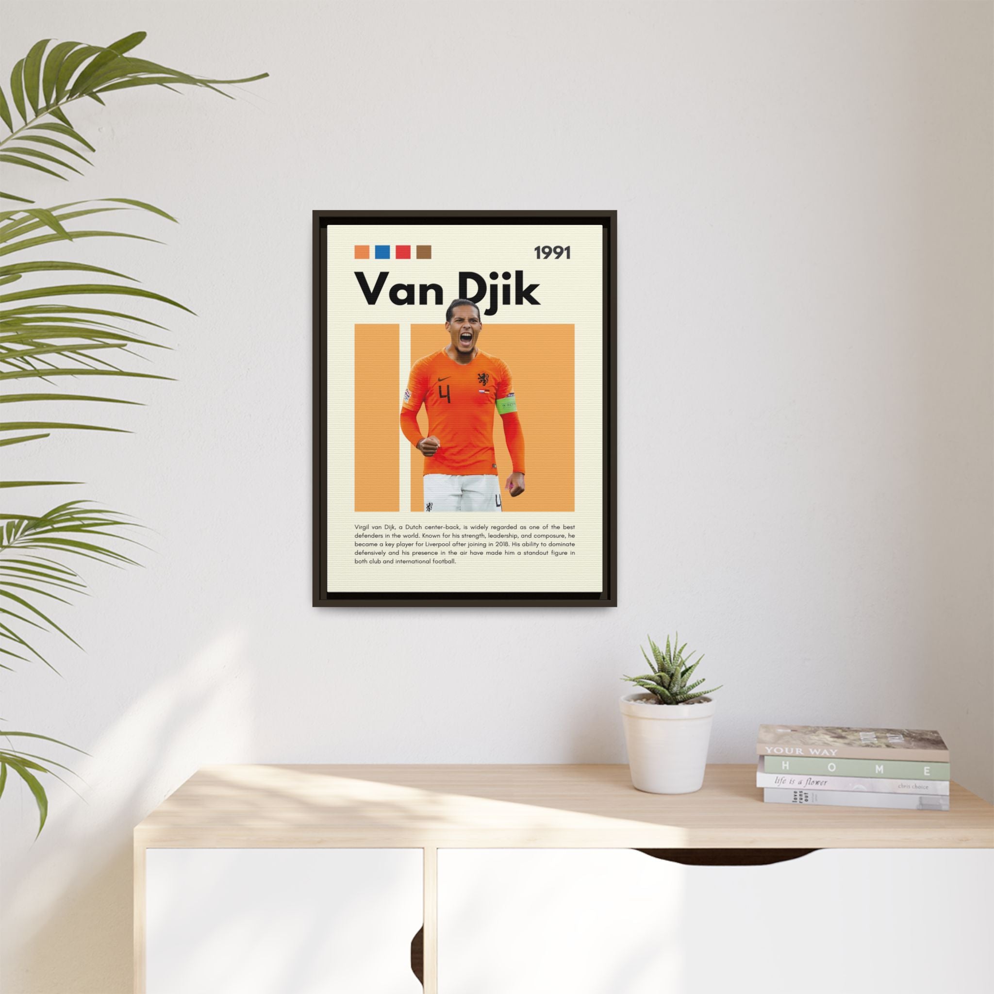 Defender of Orange - Canvas Wall Art