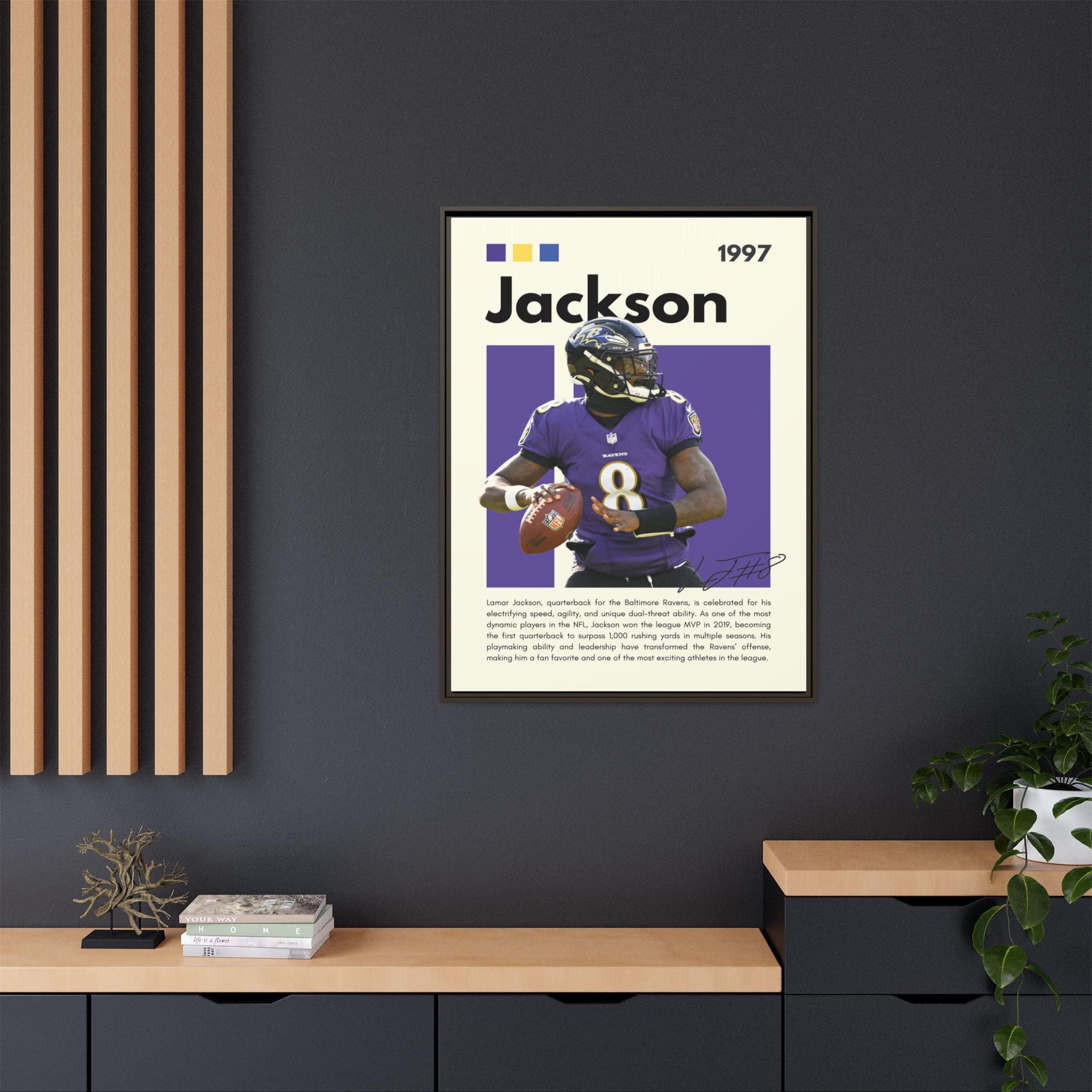 Lamar Lightning - Canvas Wall Art