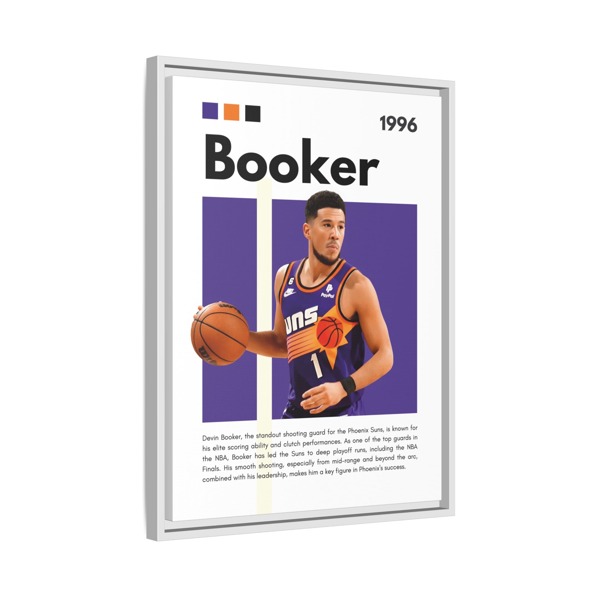 Booker Rising - Canvas Wall Art