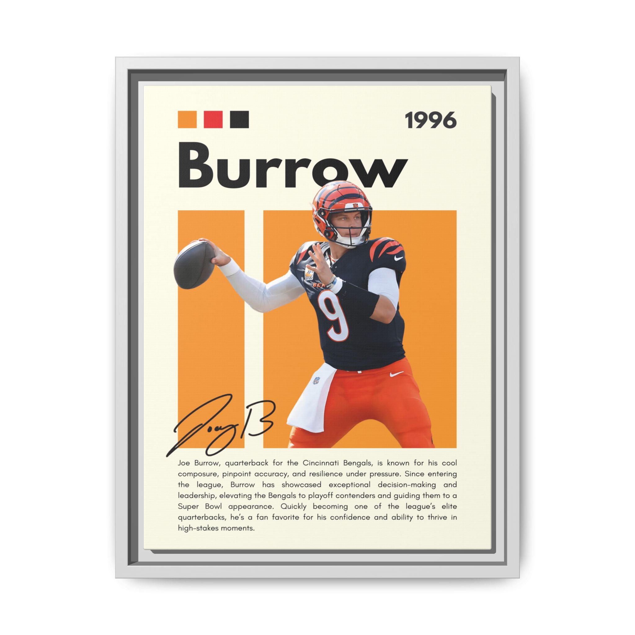 Bengals Blaze - Canvas Wall Art