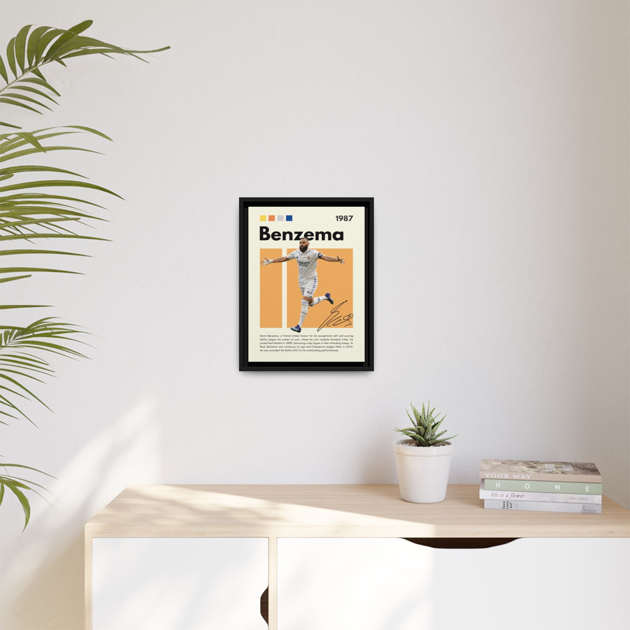 Striker's Glory - Canvas Wall Art