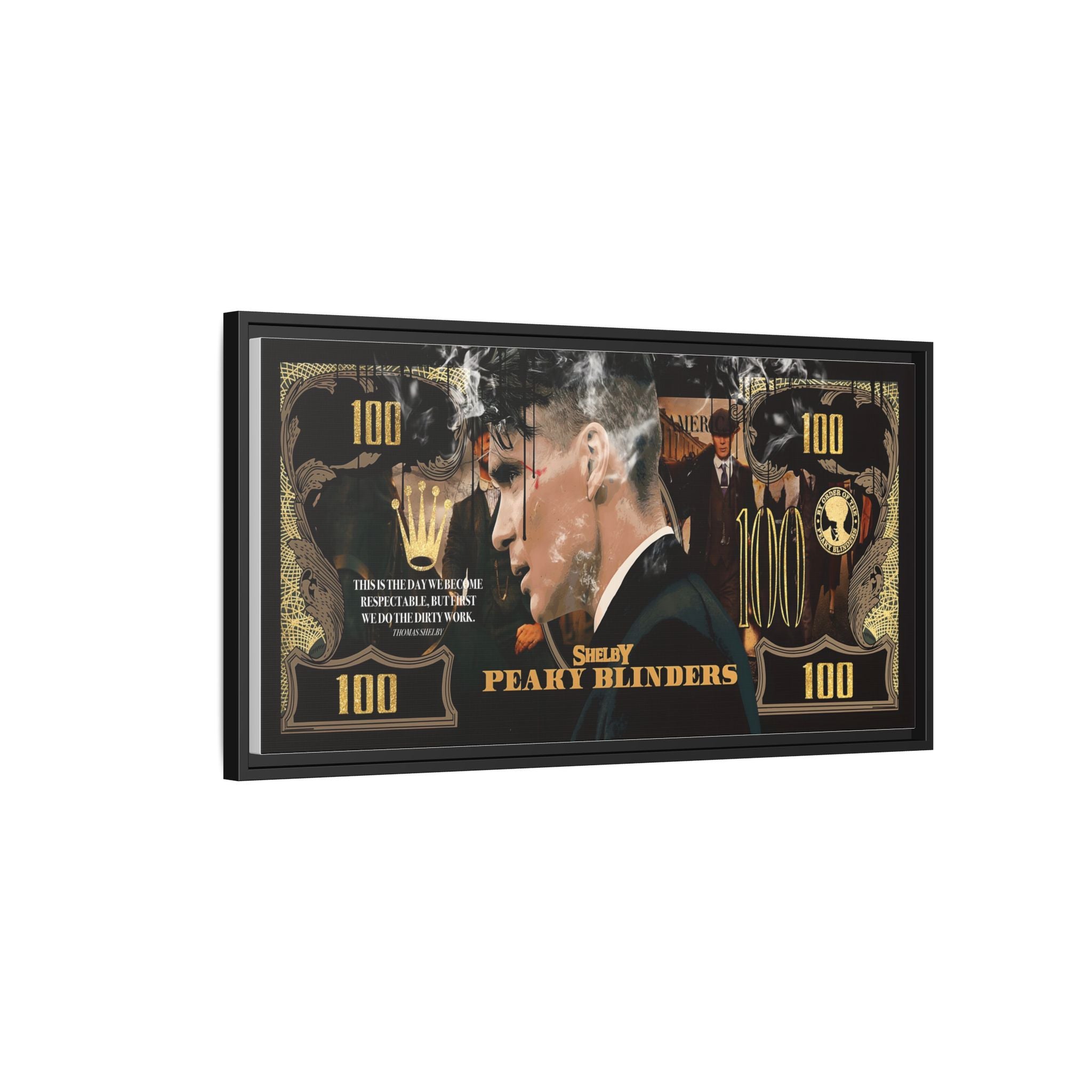 Peaky Blinders Golden Era: Shelby Saga in Commemorative Art, Criminal Elegance Poster - Canvas Wall Art