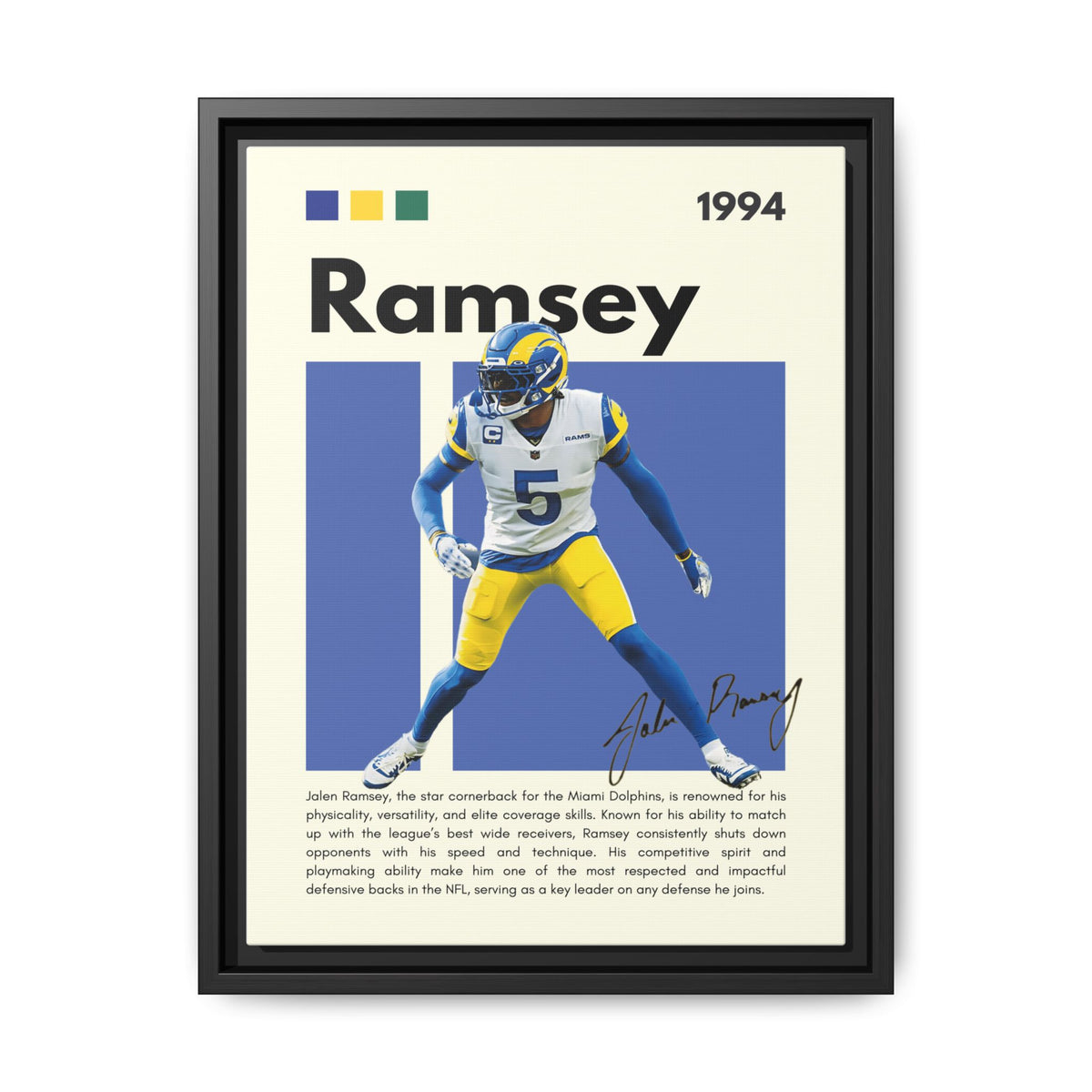 Ramsey's Reign - Canvas Wall Art