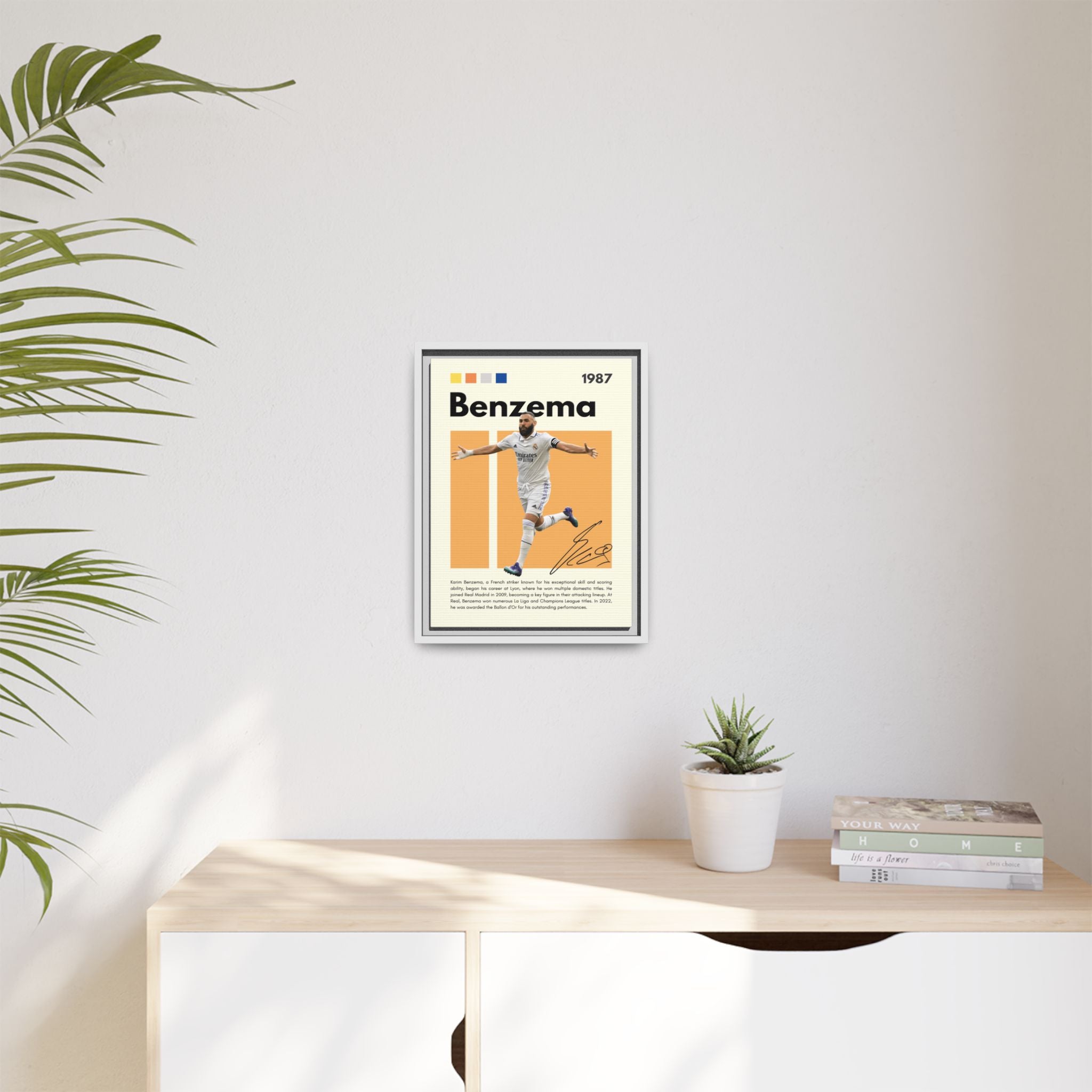 Striker's Glory - Canvas Wall Art