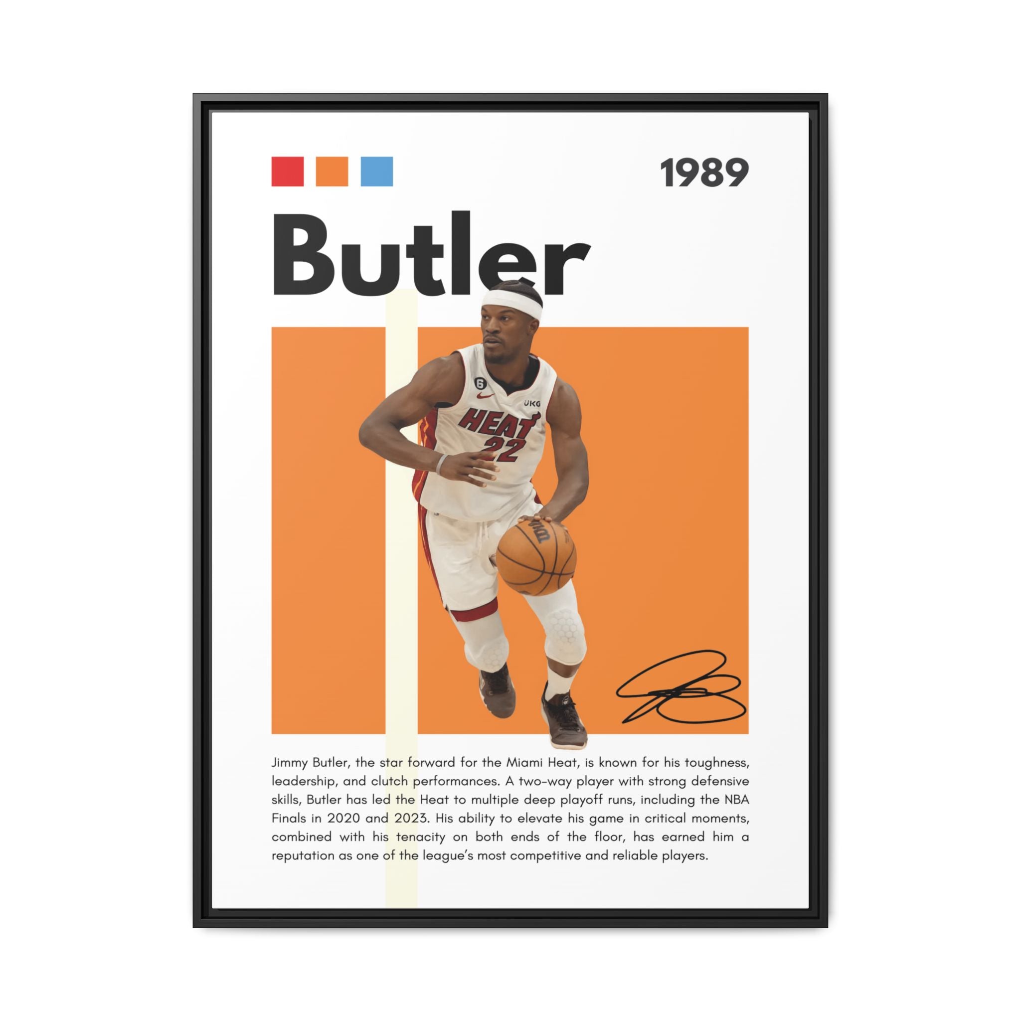Butler's Blaze - Canvas Wall Art