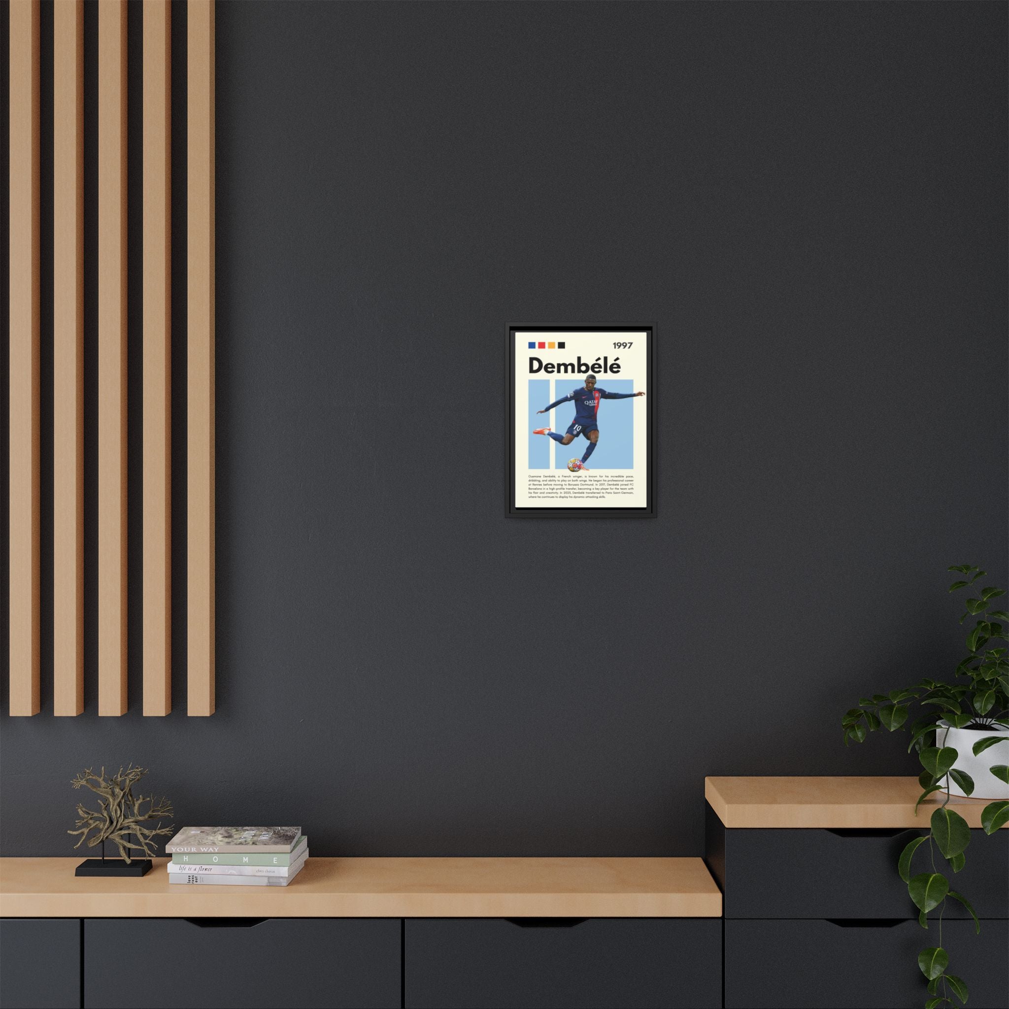 Dembélé - Canvas Wall Art