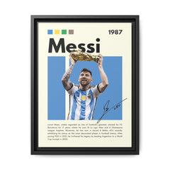 Messi's Triumph - Canvas Wall Art