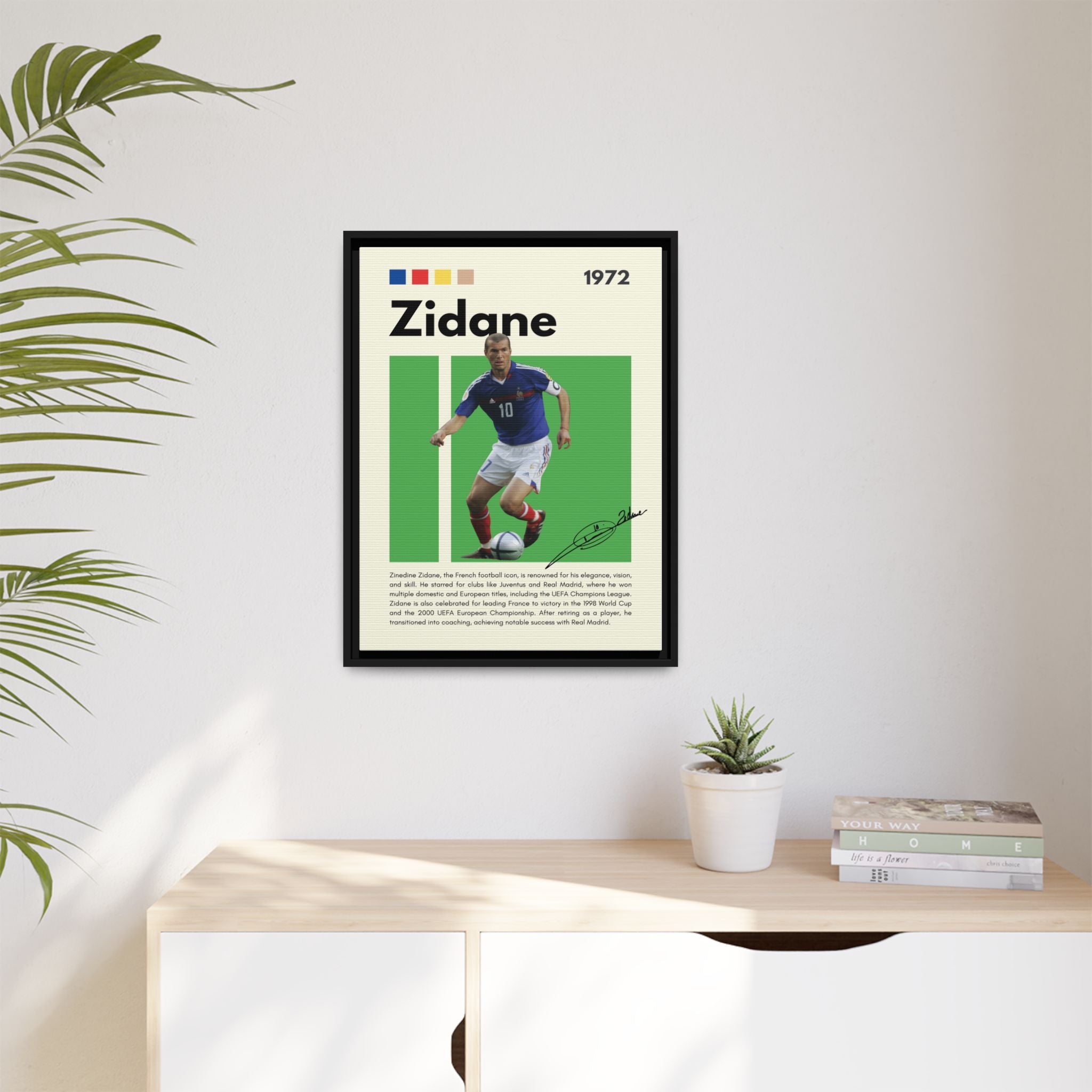 Zidane - Canvas Wall Art