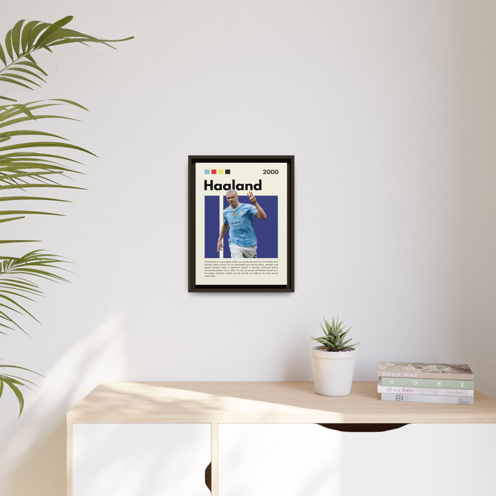 Haaland Rising - Canvas Wall Art