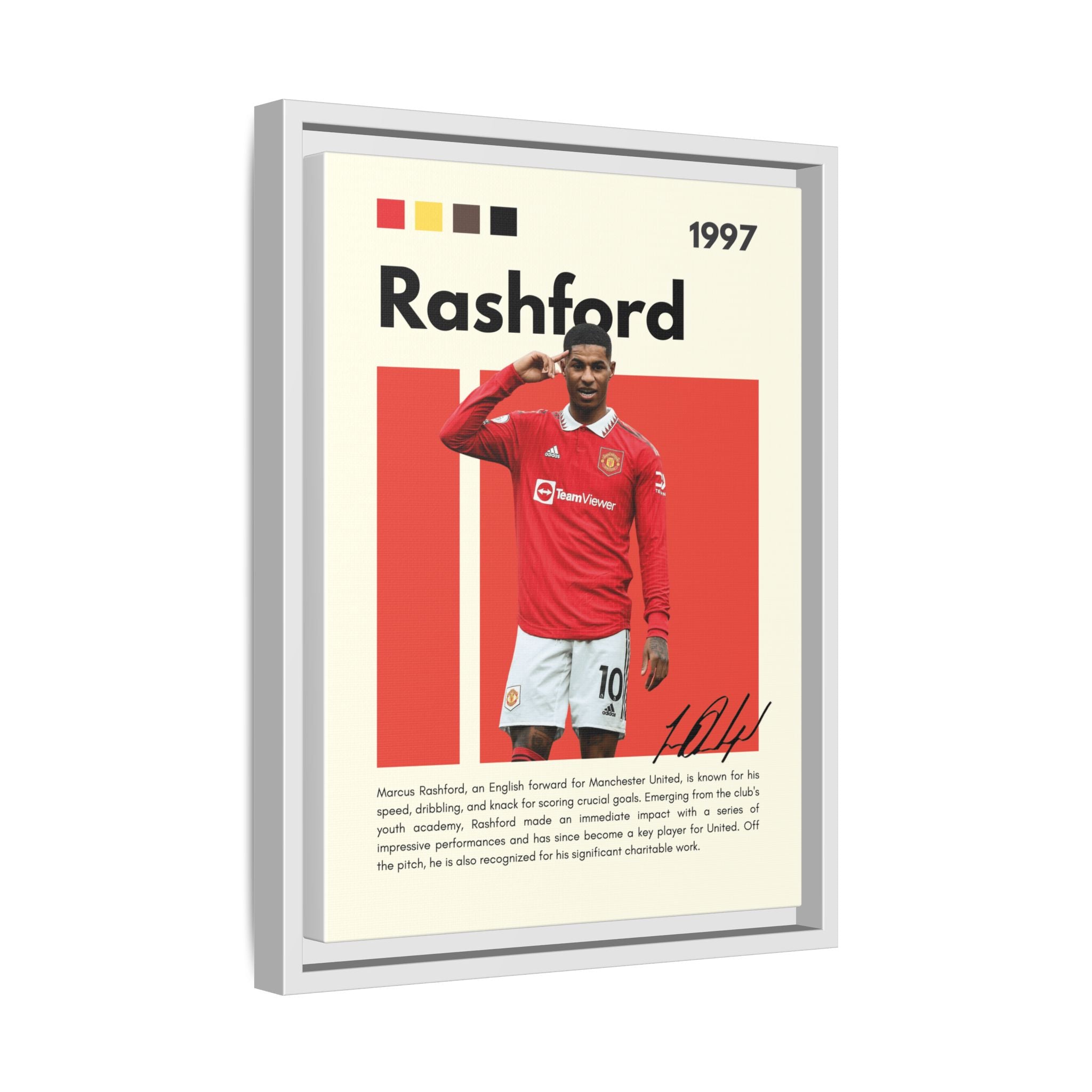 Red Thunder - Canvas Wall Art