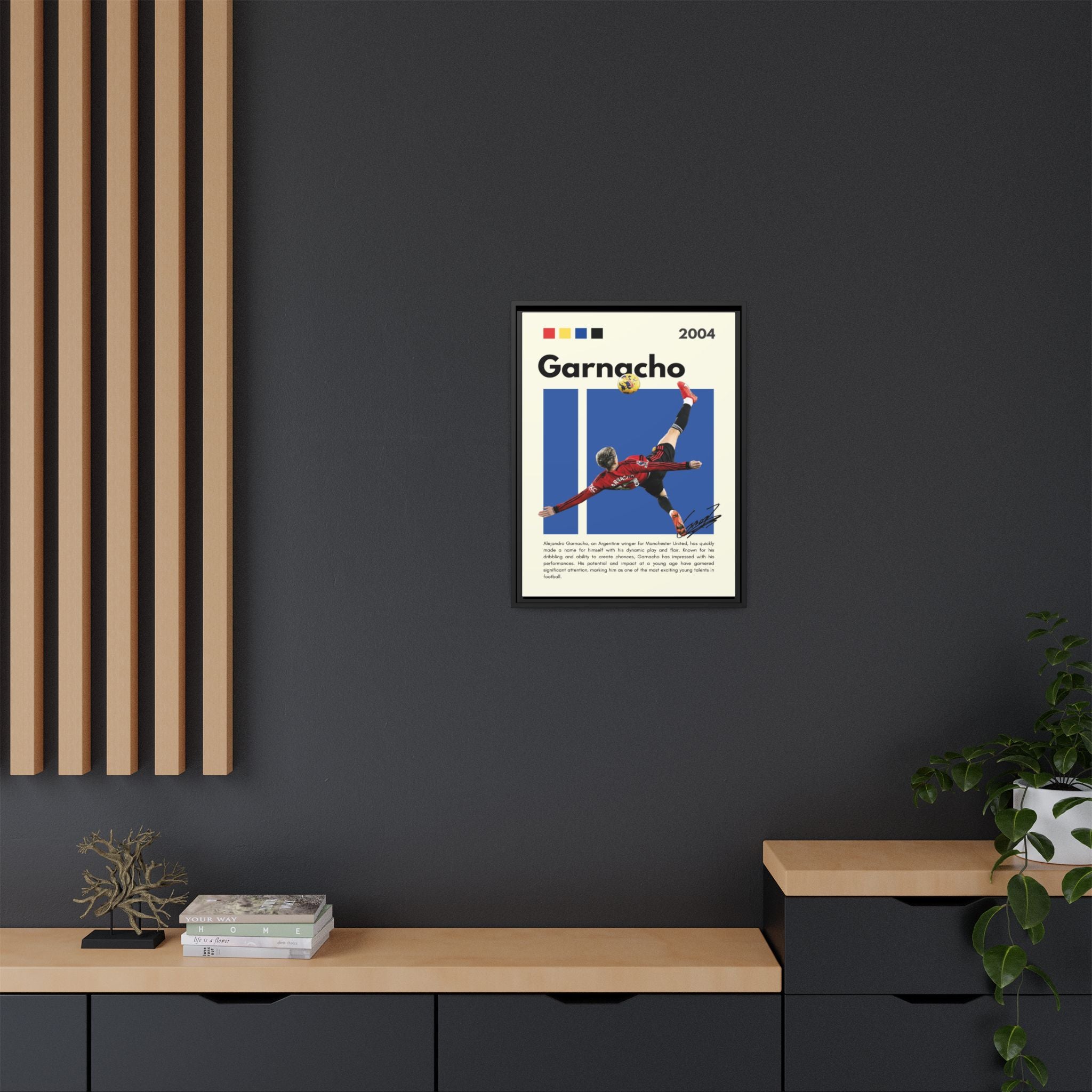Garnacho Rises - Canvas Wall Art