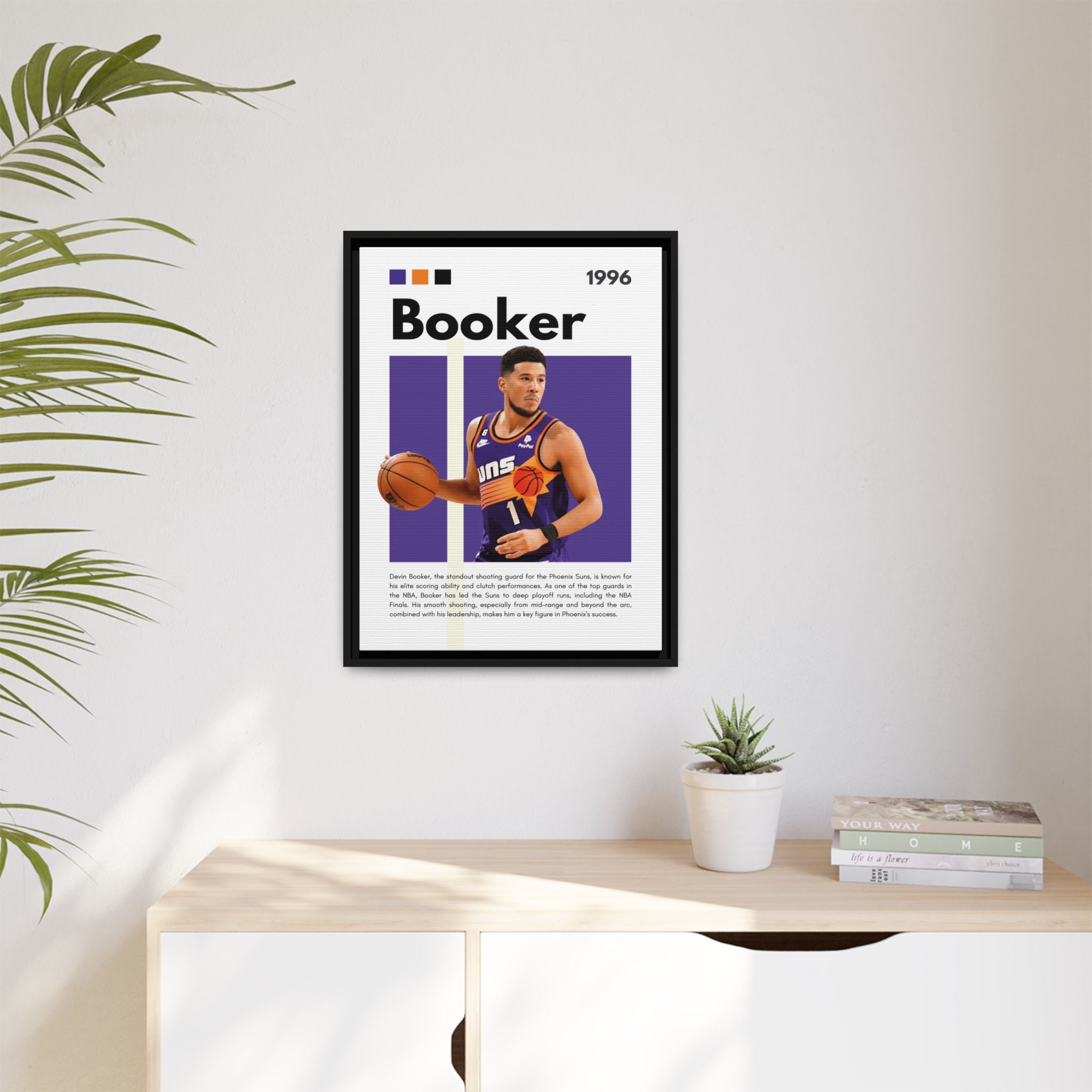 Booker Rising - Canvas Wall Art