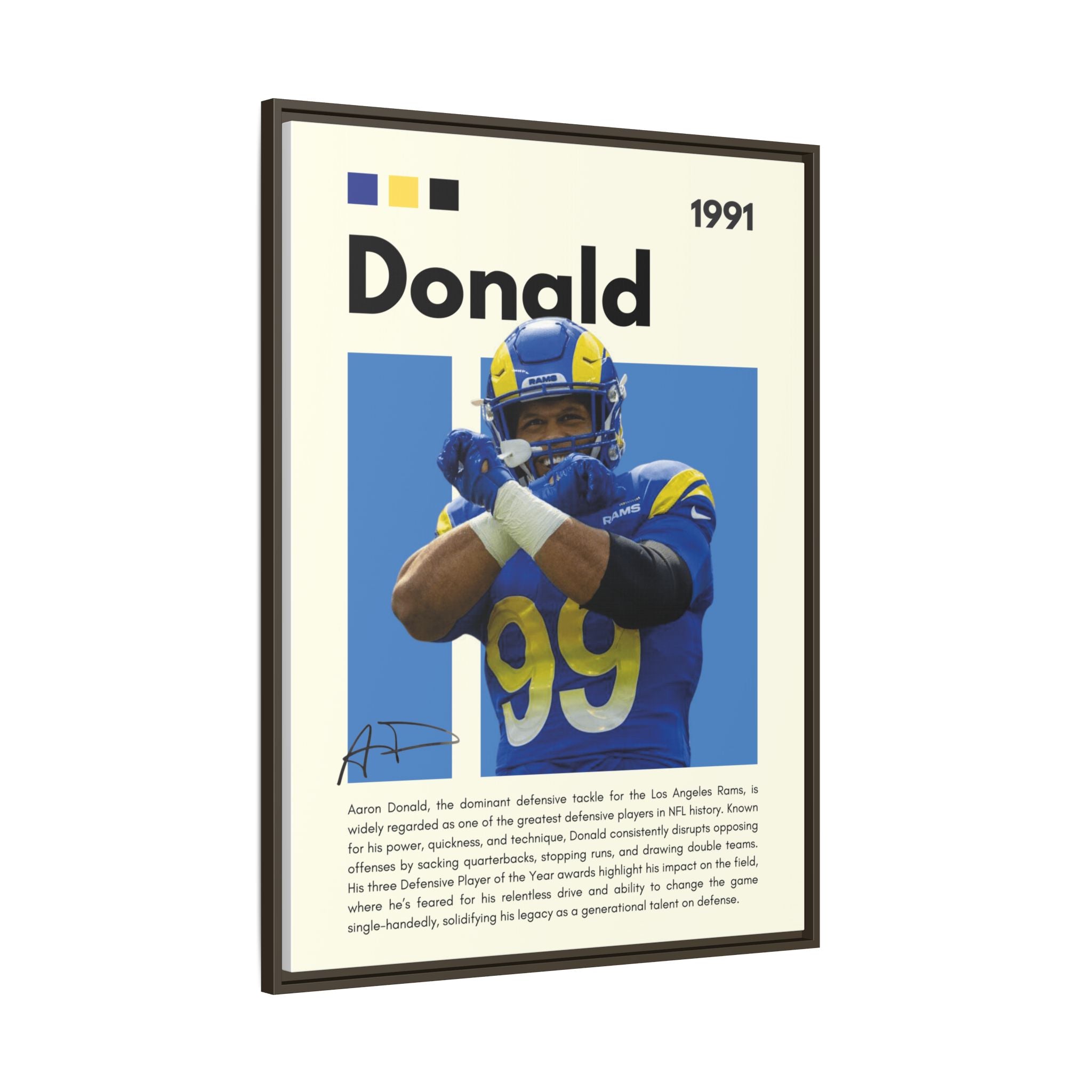 Defensive Domination - Canvas Wall Art