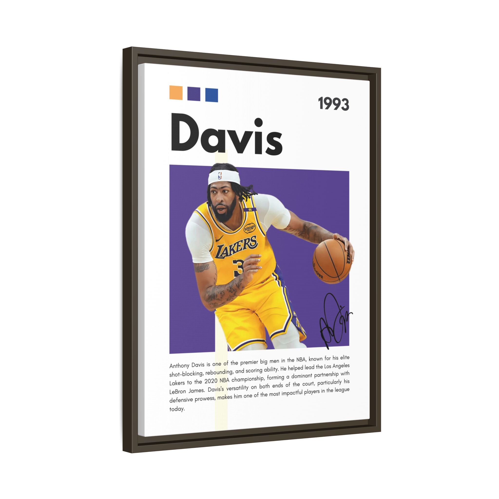 Davis Domination - Canvas Wall Art
