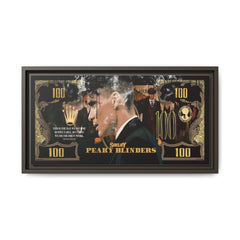 Peaky Blinders Golden Era: Shelby Saga in Commemorative Art, Criminal Elegance Poster - Canvas Wall Art