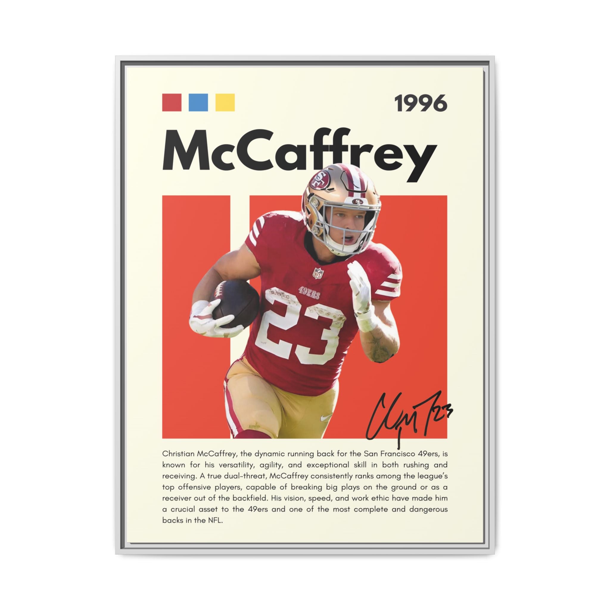 McCaffrey Momentum - Canvas Wall Art
