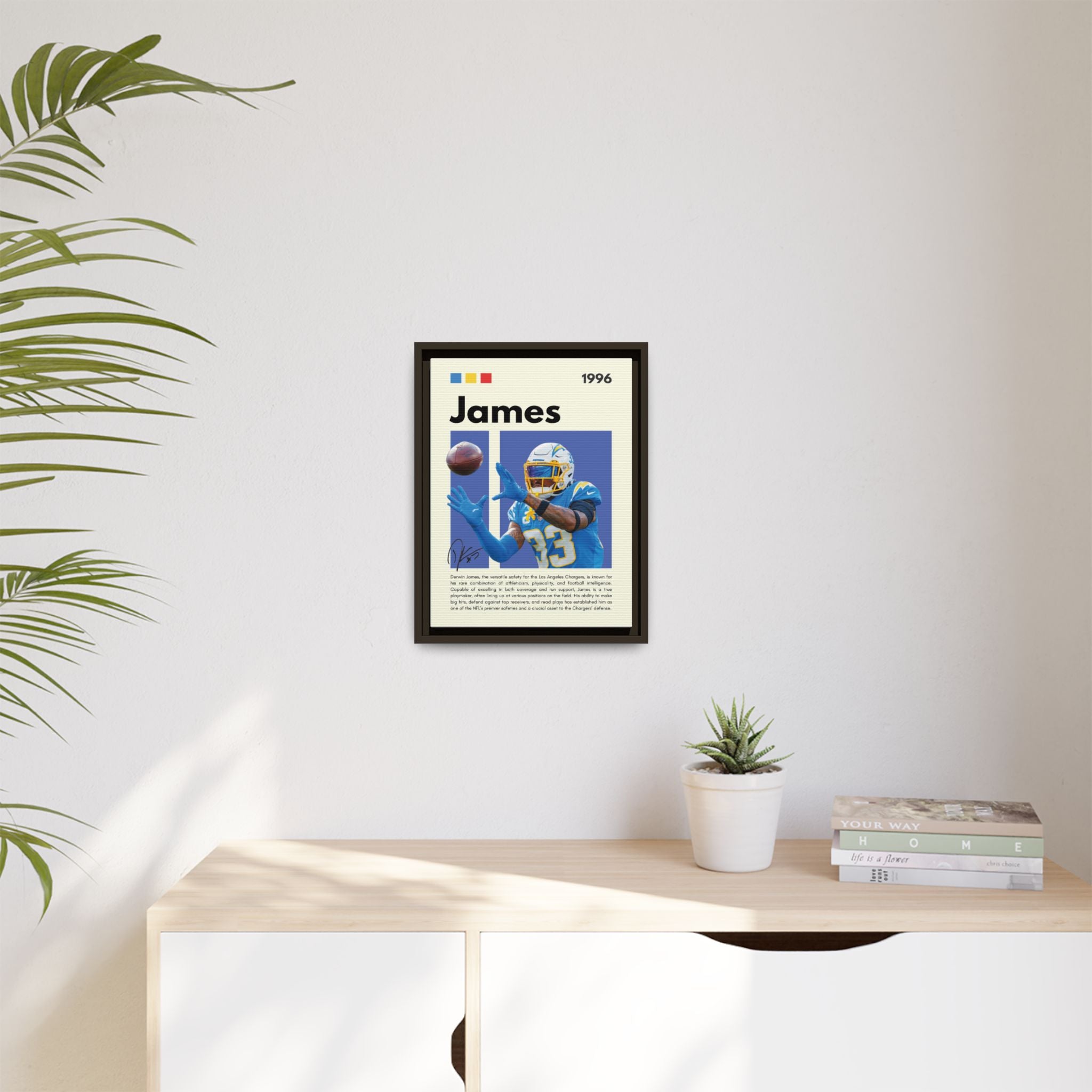 Derwin's Defensive Dominance - Canvas Wall Art
