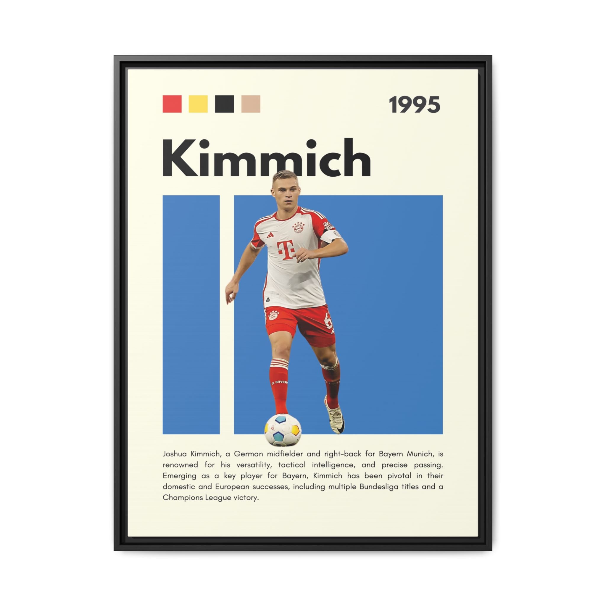 Bayern's Midfield Maestro - Canvas Wall Art