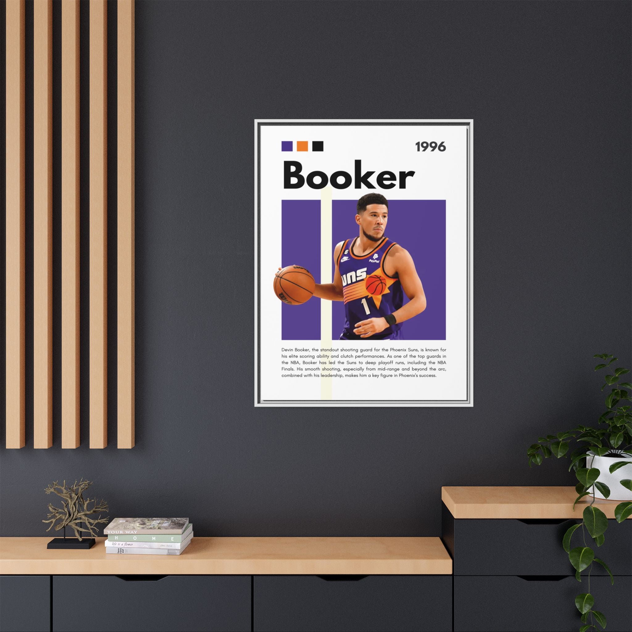 Booker Rising - Canvas Wall Art