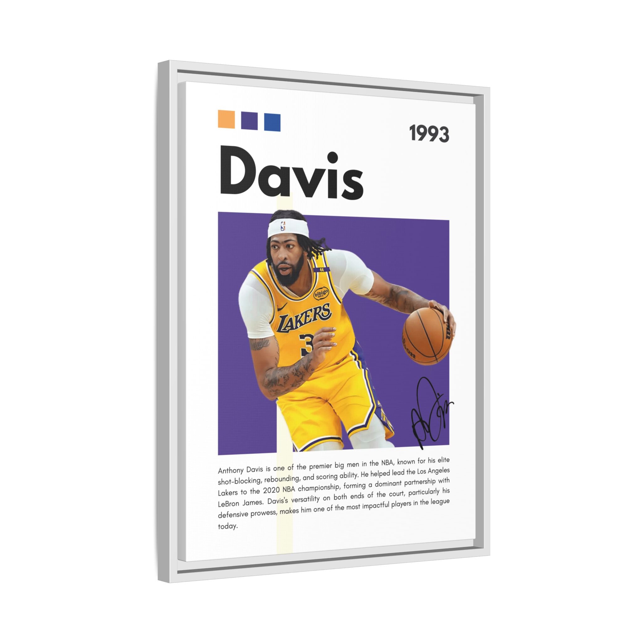 Davis Domination - Canvas Wall Art