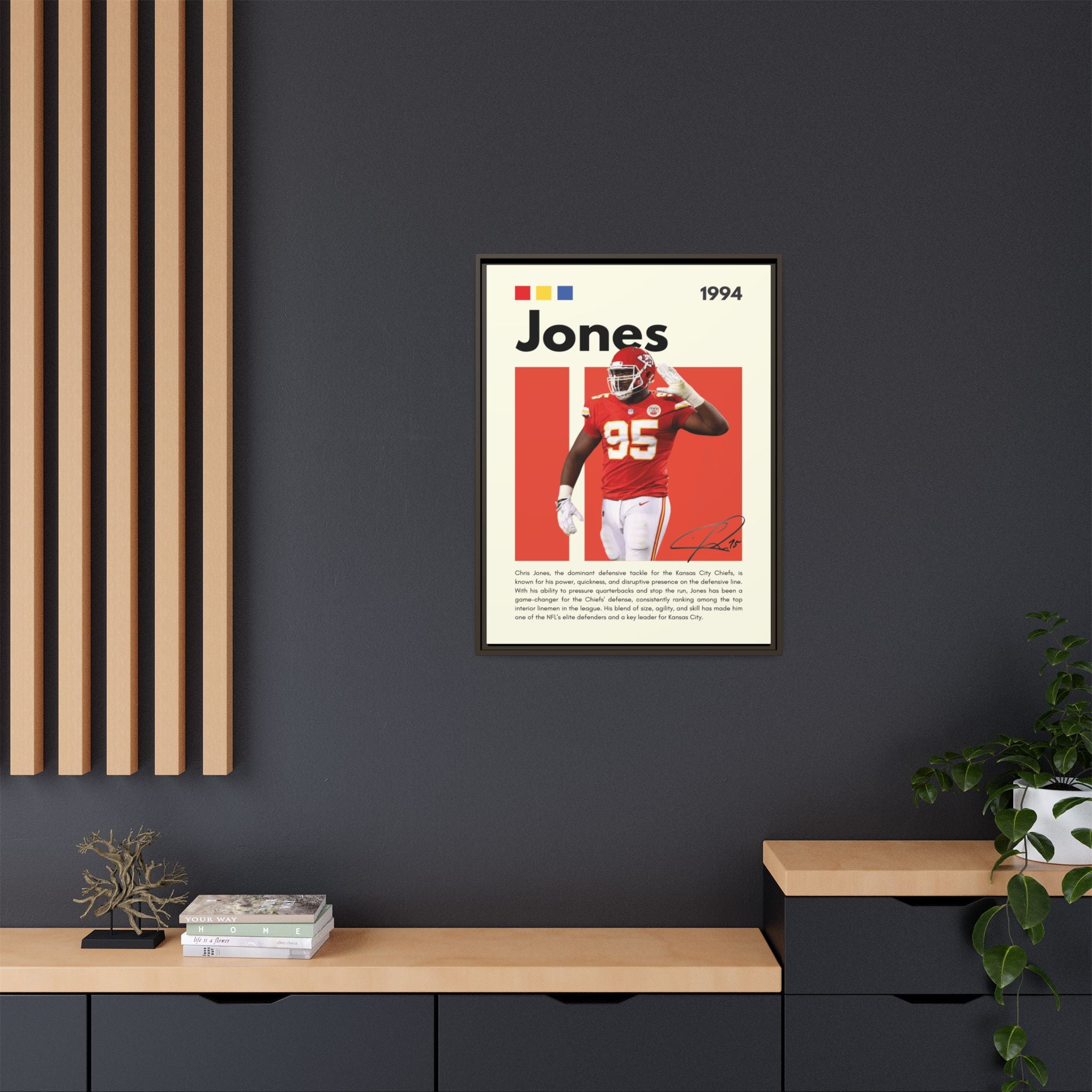 Chiefs Power - Canvas Wall Art