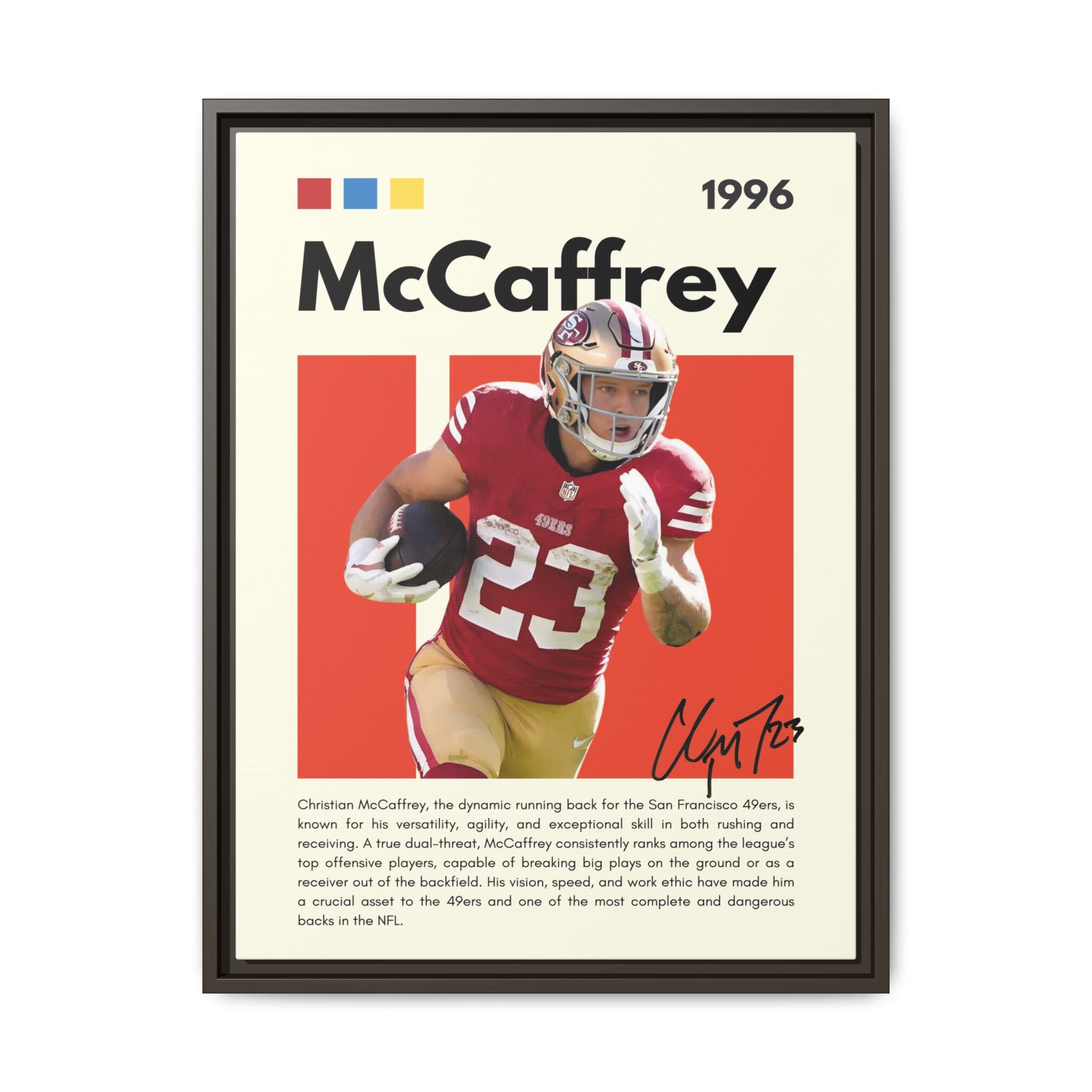 McCaffrey Momentum - Canvas Wall Art