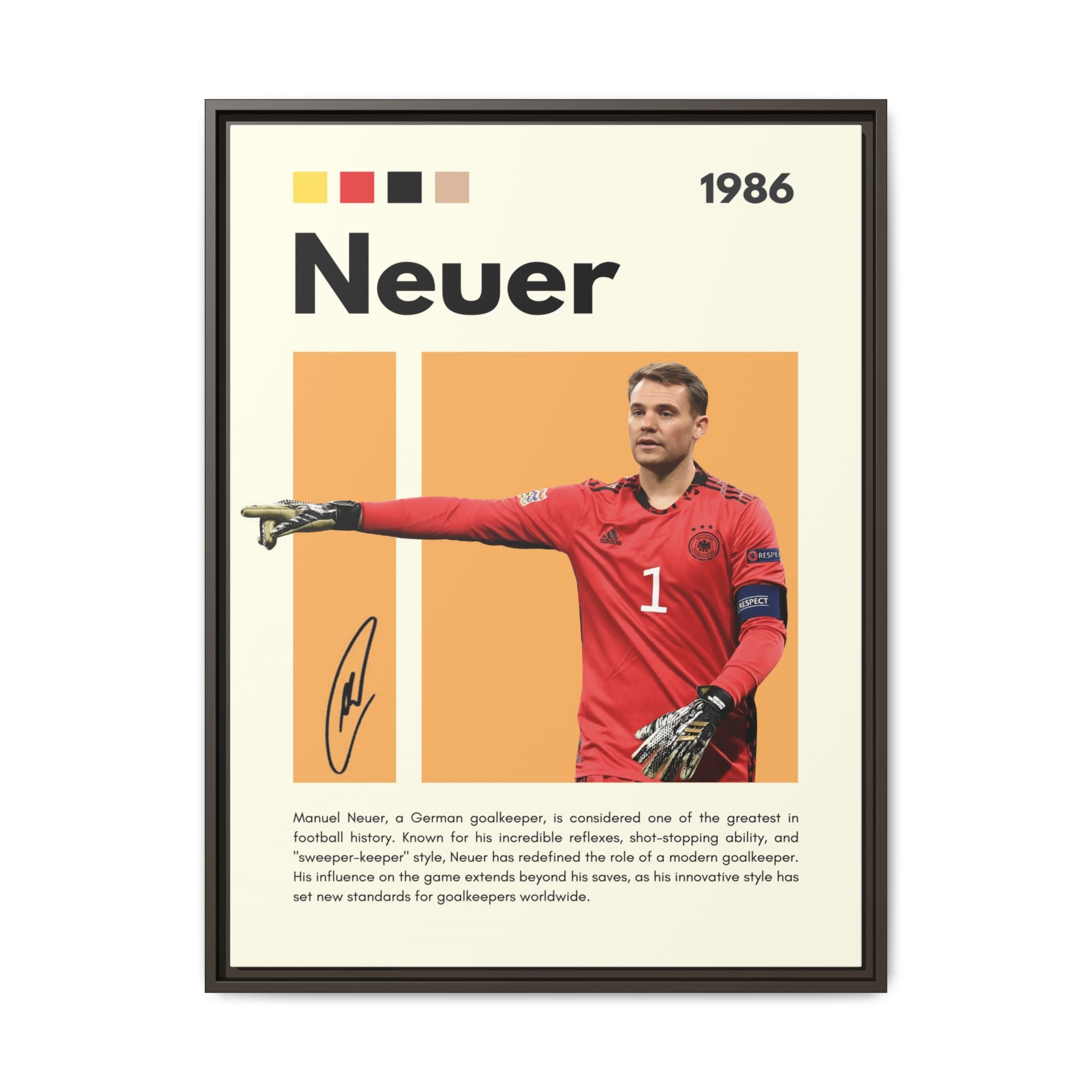 Guardian of the Goal - Canvas Wall Art
