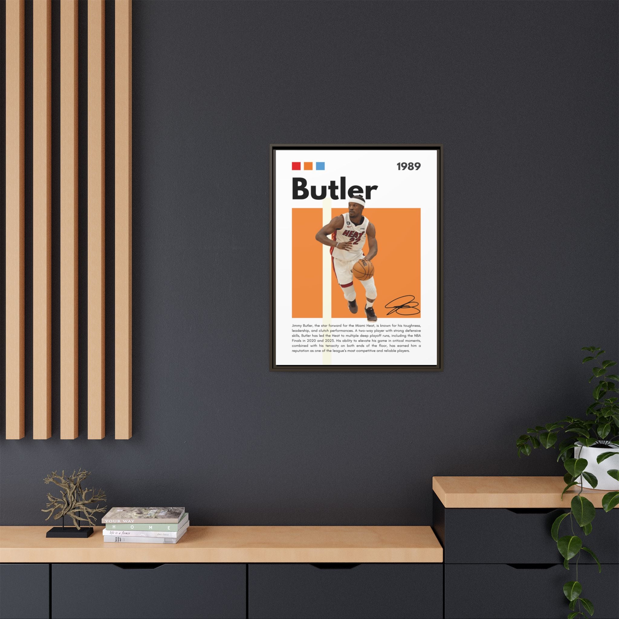 Butler's Blaze - Canvas Wall Art