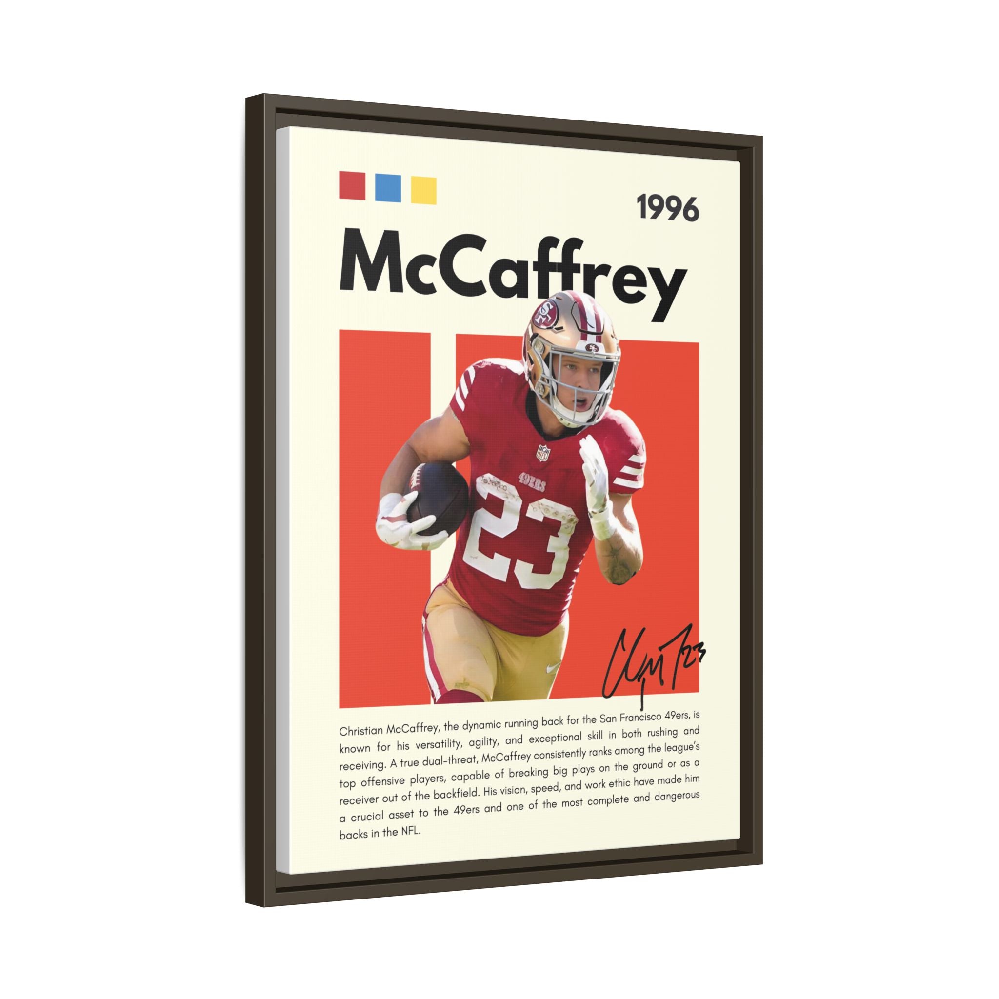 McCaffrey Momentum - Canvas Wall Art