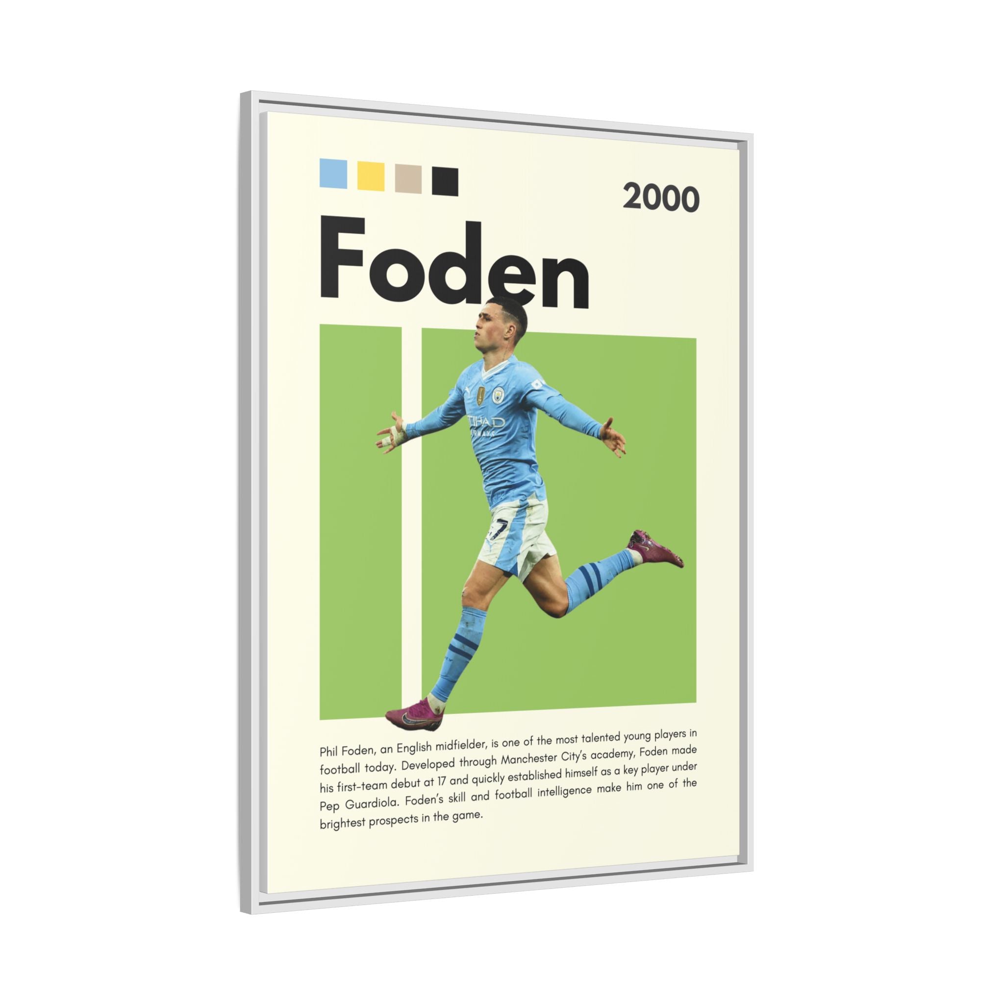 Sky Blue Prodigy - Canvas Wall Art