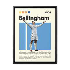 Jude Bellingham: Rising Star - Canvas Wall Art