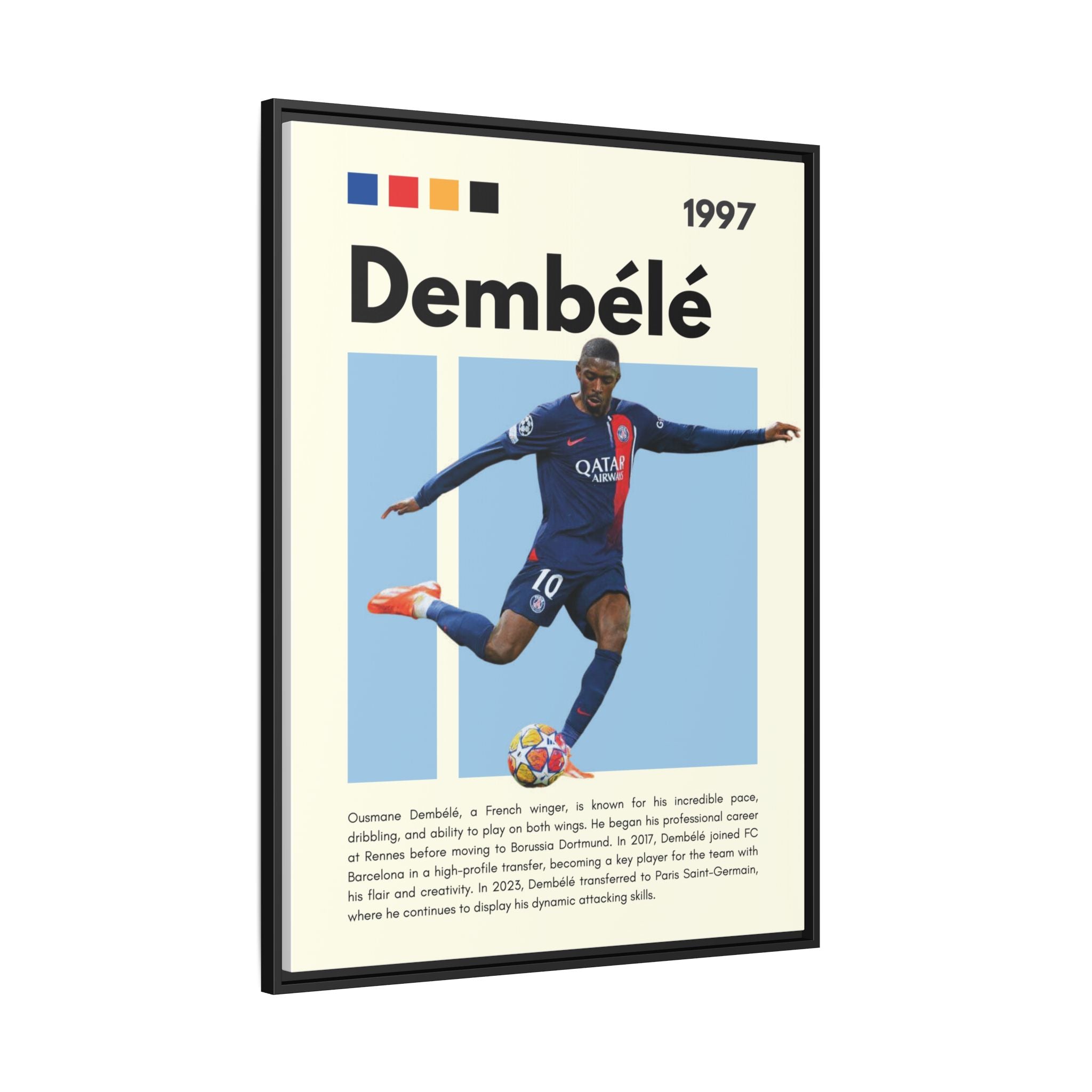 Dembélé - Canvas Wall Art