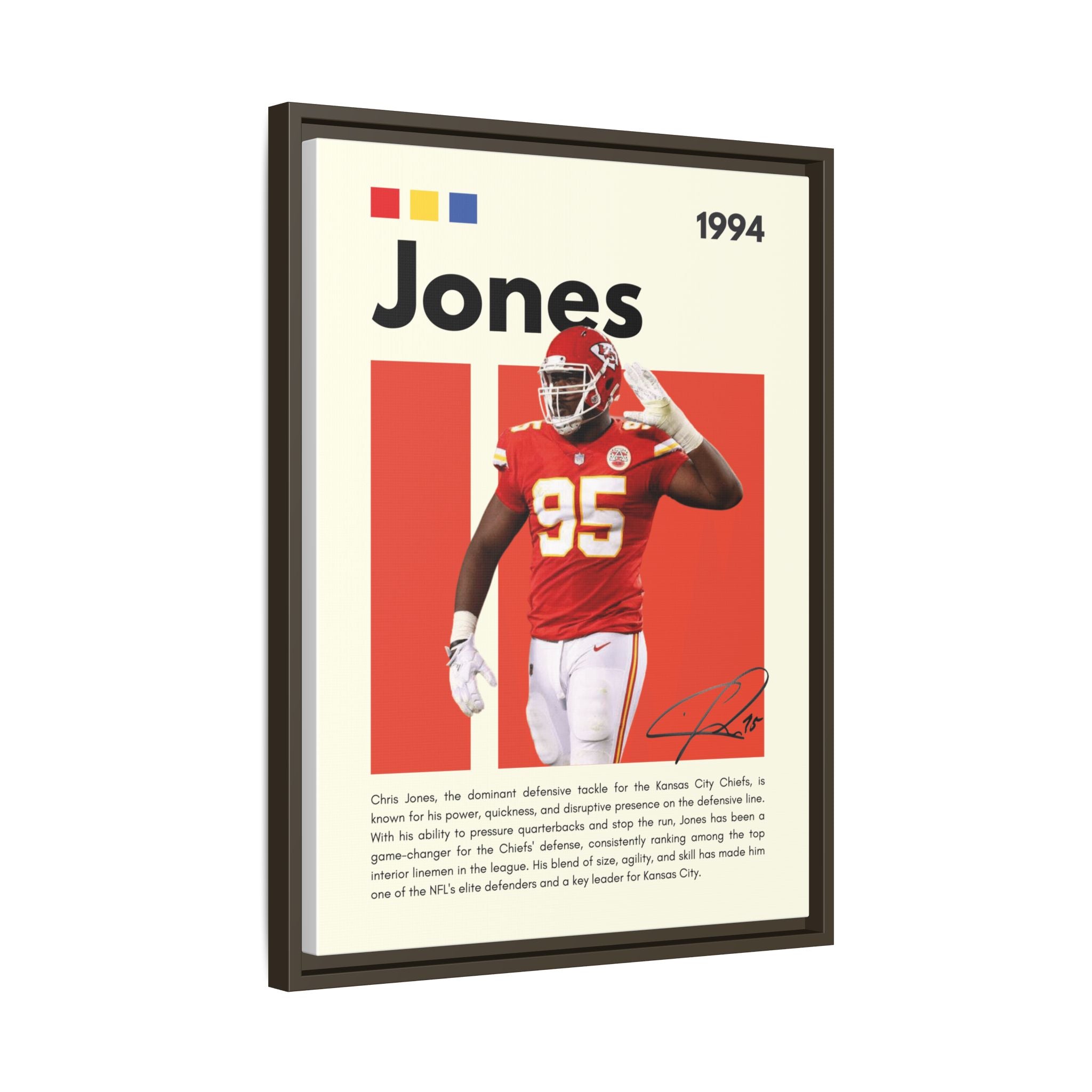 Chiefs Power - Canvas Wall Art