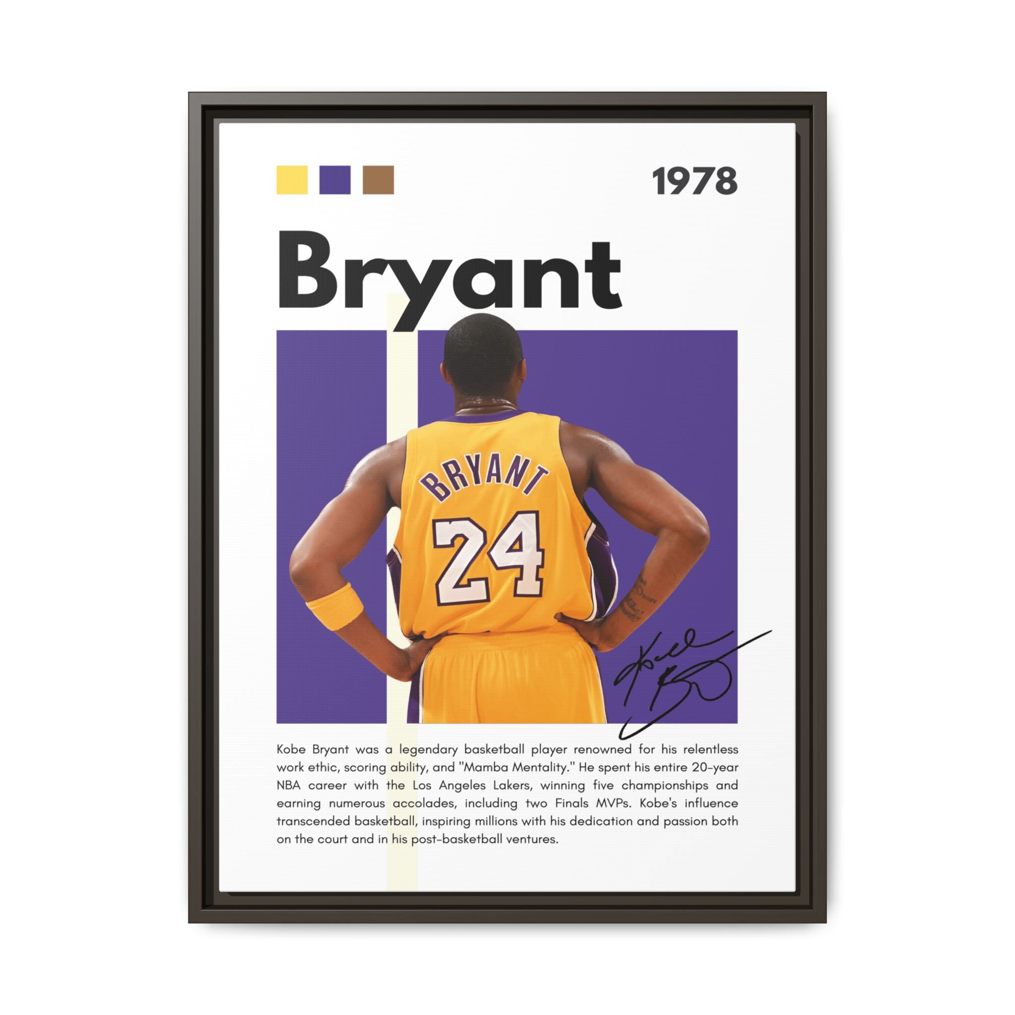 Legend of 24 - Canvas Wall Art