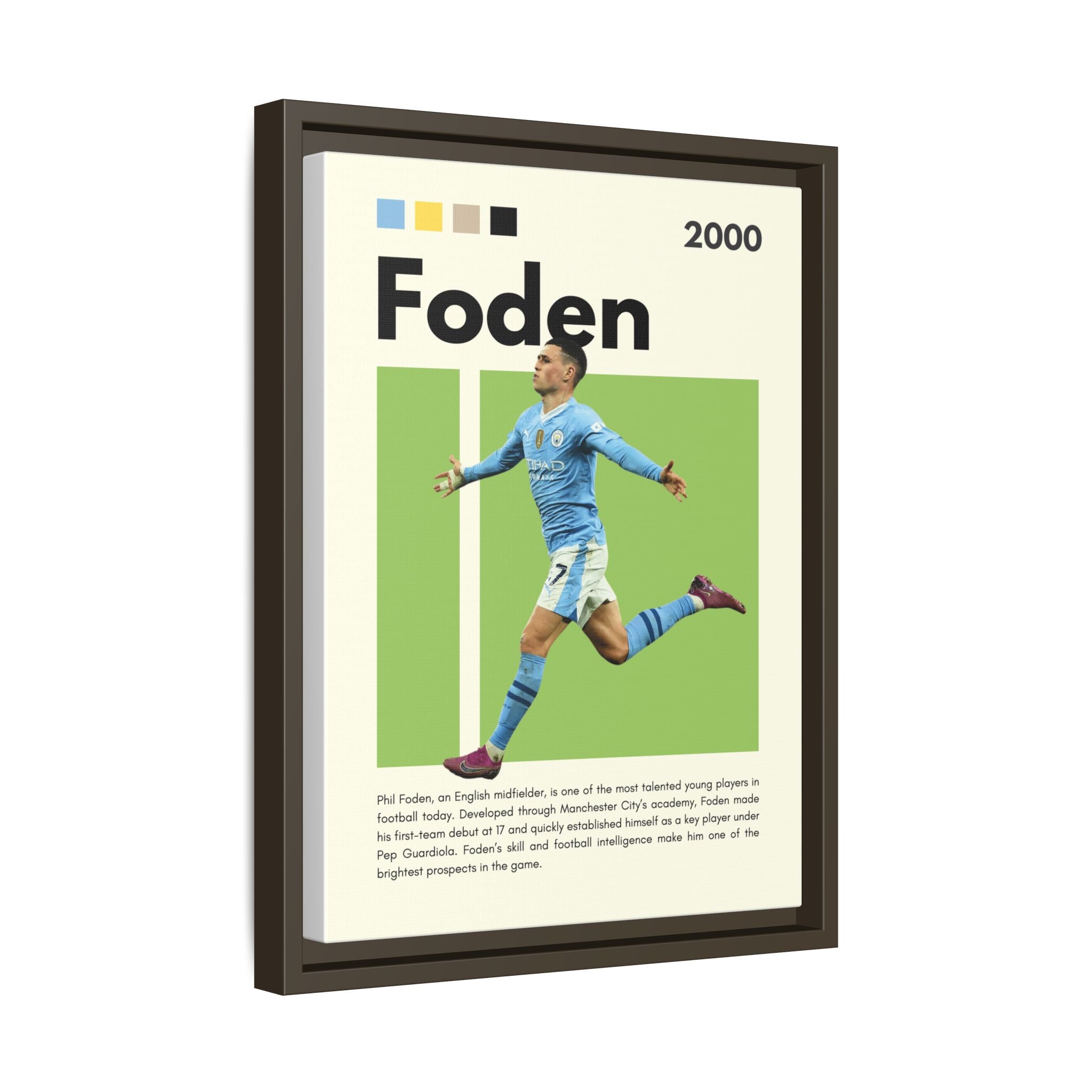 Sky Blue Prodigy - Canvas Wall Art