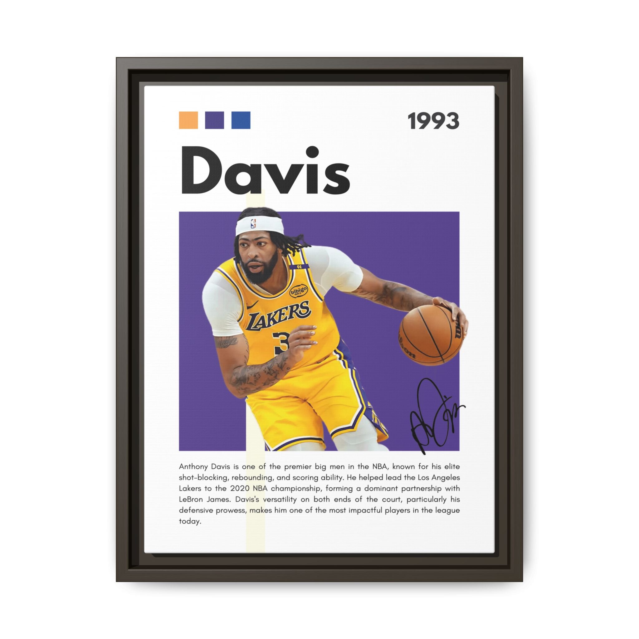 Davis Domination - Canvas Wall Art