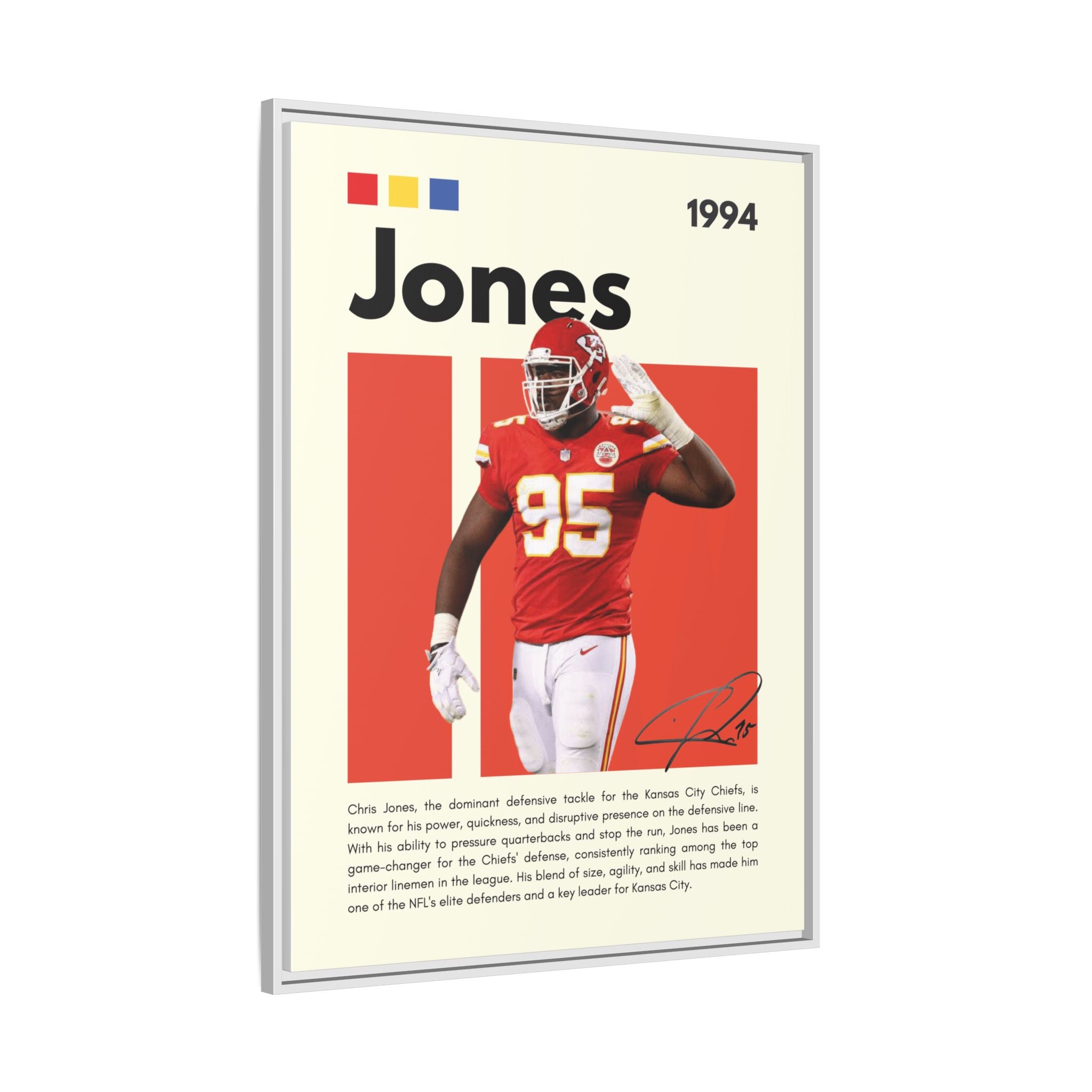 Chiefs Power - Canvas Wall Art