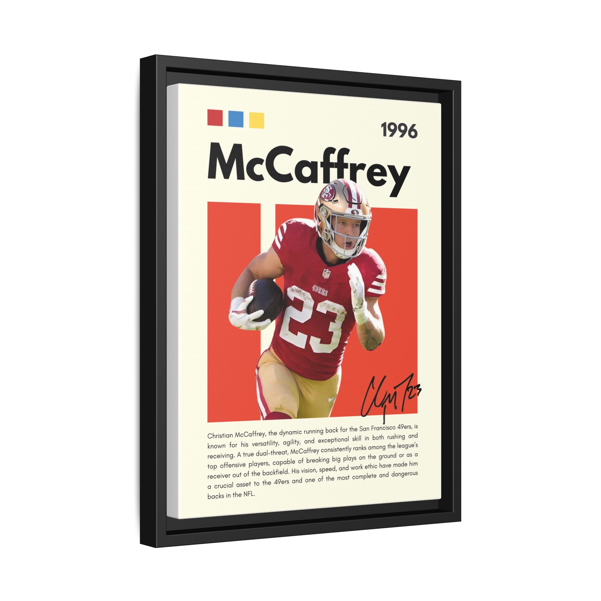 McCaffrey Momentum - Canvas Wall Art